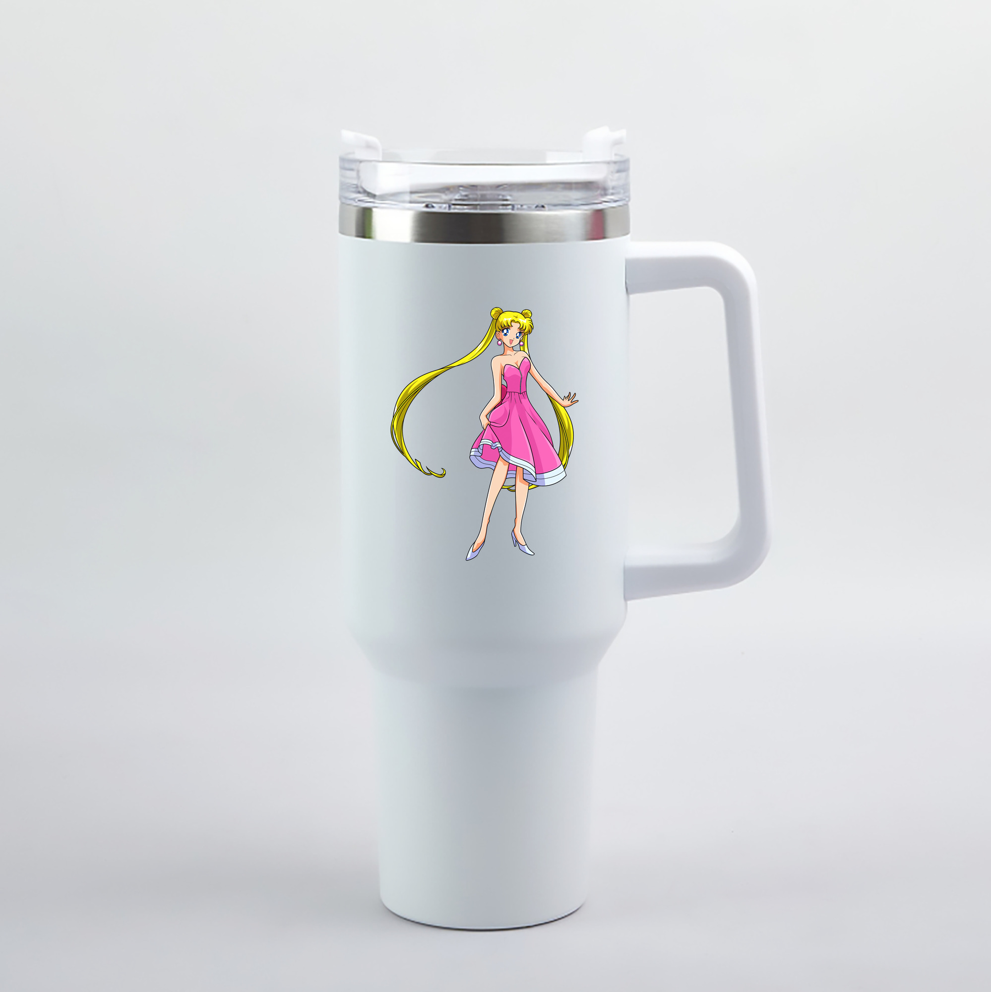 （画像用） 美少女戦士セーラームーン 愛野 美奈子 あいの みなこ Sailor Moon Aino Minako 1200mL車用タンブラー（カラープリント）