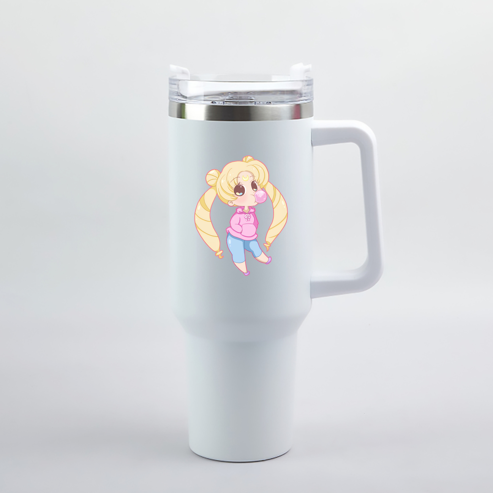 （画像用） 美少女戦士セーラームーン 愛野 美奈子 あいの みなこ Sailor Moon Aino Minako 1200mL車用タンブラー（カラープリント）