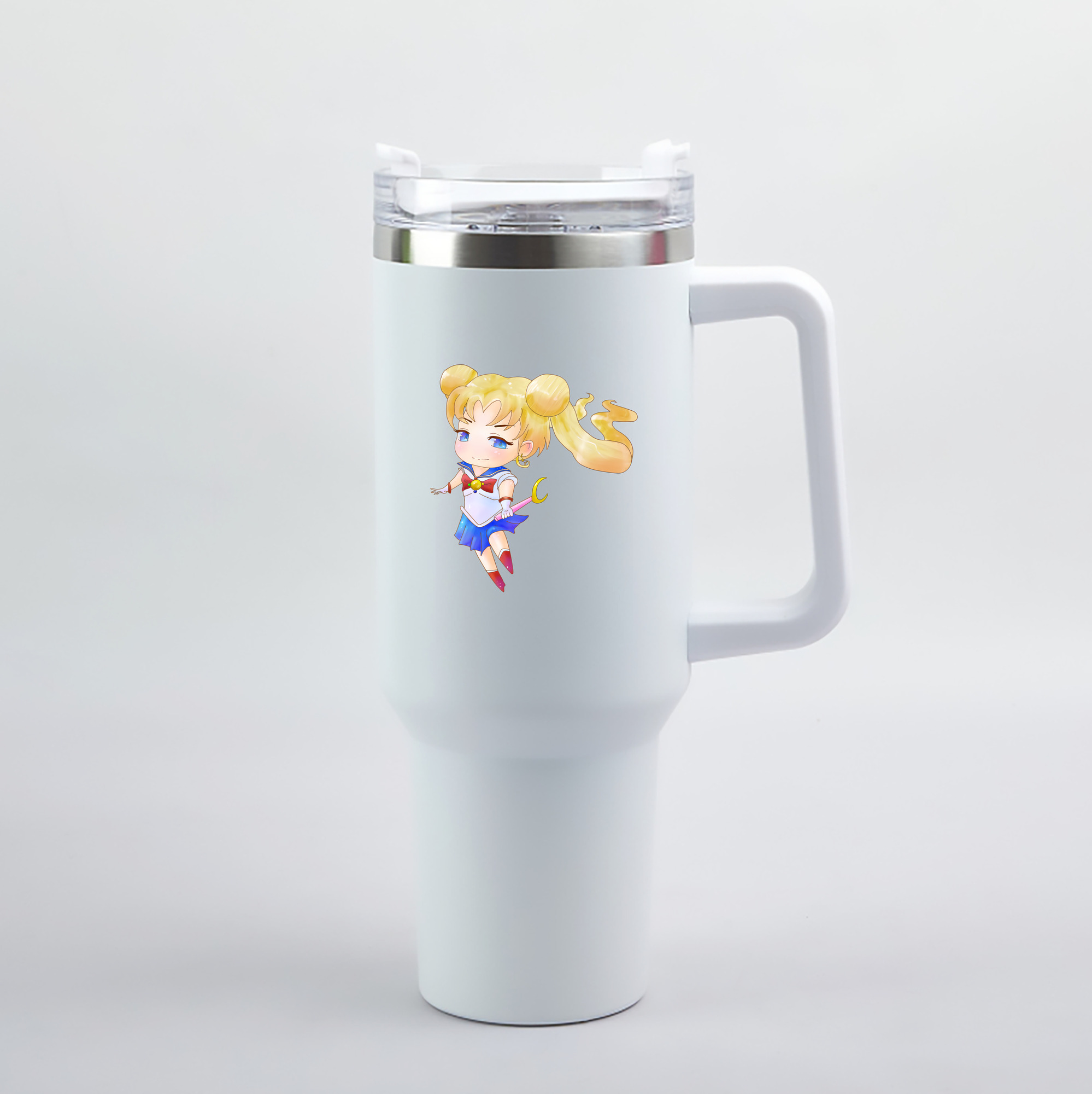 （画像用） 美少女戦士セーラームーン 愛野 美奈子 あいの みなこ Sailor Moon Aino Minako 1200mL車用タンブラー（カラープリント）