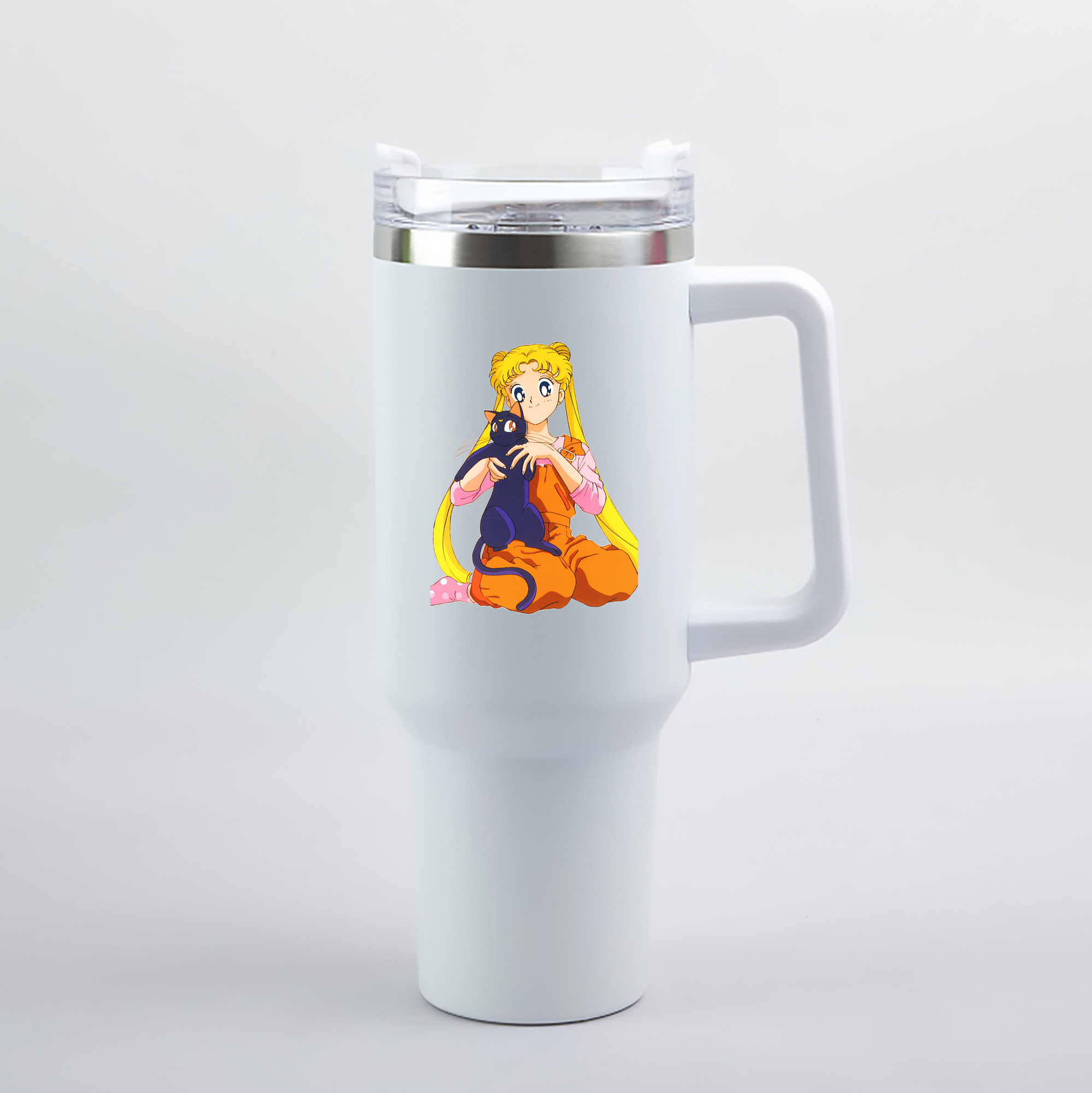 （画像用） 美少女戦士セーラームーン 愛野 美奈子 あいの みなこ Sailor Moon Aino Minako 1200mL車用タンブラー（カラープリント）