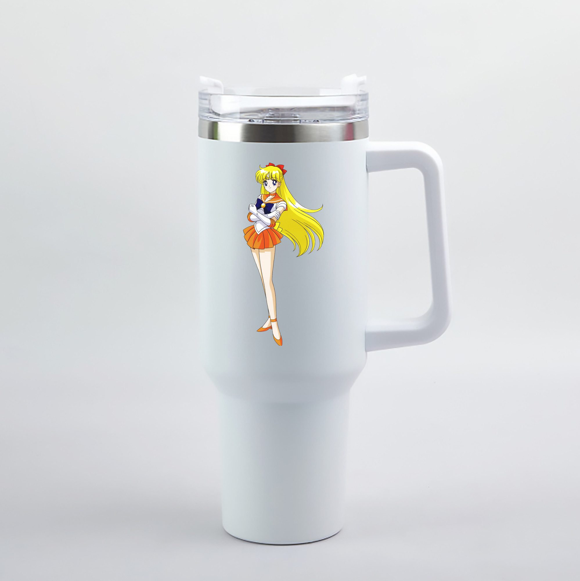 （画像用） 美少女戦士セーラームーン 愛野 美奈子 あいの みなこ Sailor Moon Aino Minako 1200mL車用タンブラー（カラープリント）