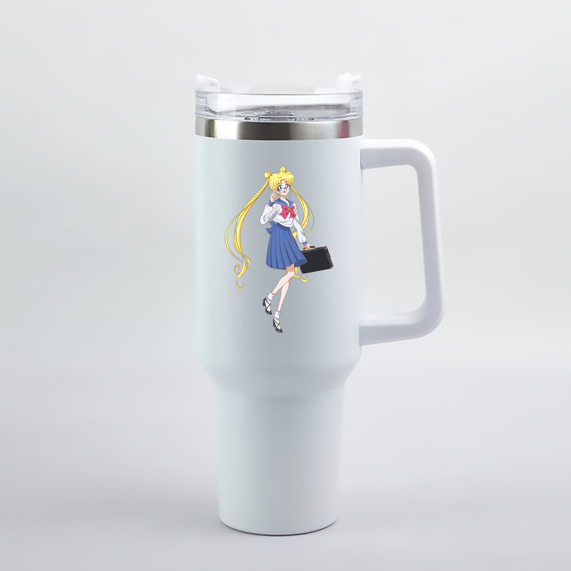 （画像用） 美少女戦士セーラームーン 愛野 美奈子 あいの みなこ Sailor Moon Aino Minako 1200mL車用タンブラー（カラープリント）