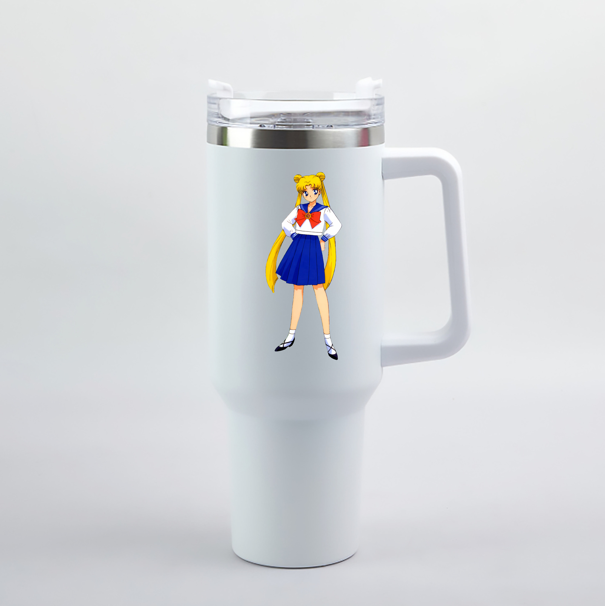 （画像用） 美少女戦士セーラームーン 愛野 美奈子 あいの みなこ Sailor Moon Aino Minako 1200mL車用タンブラー（カラープリント）
