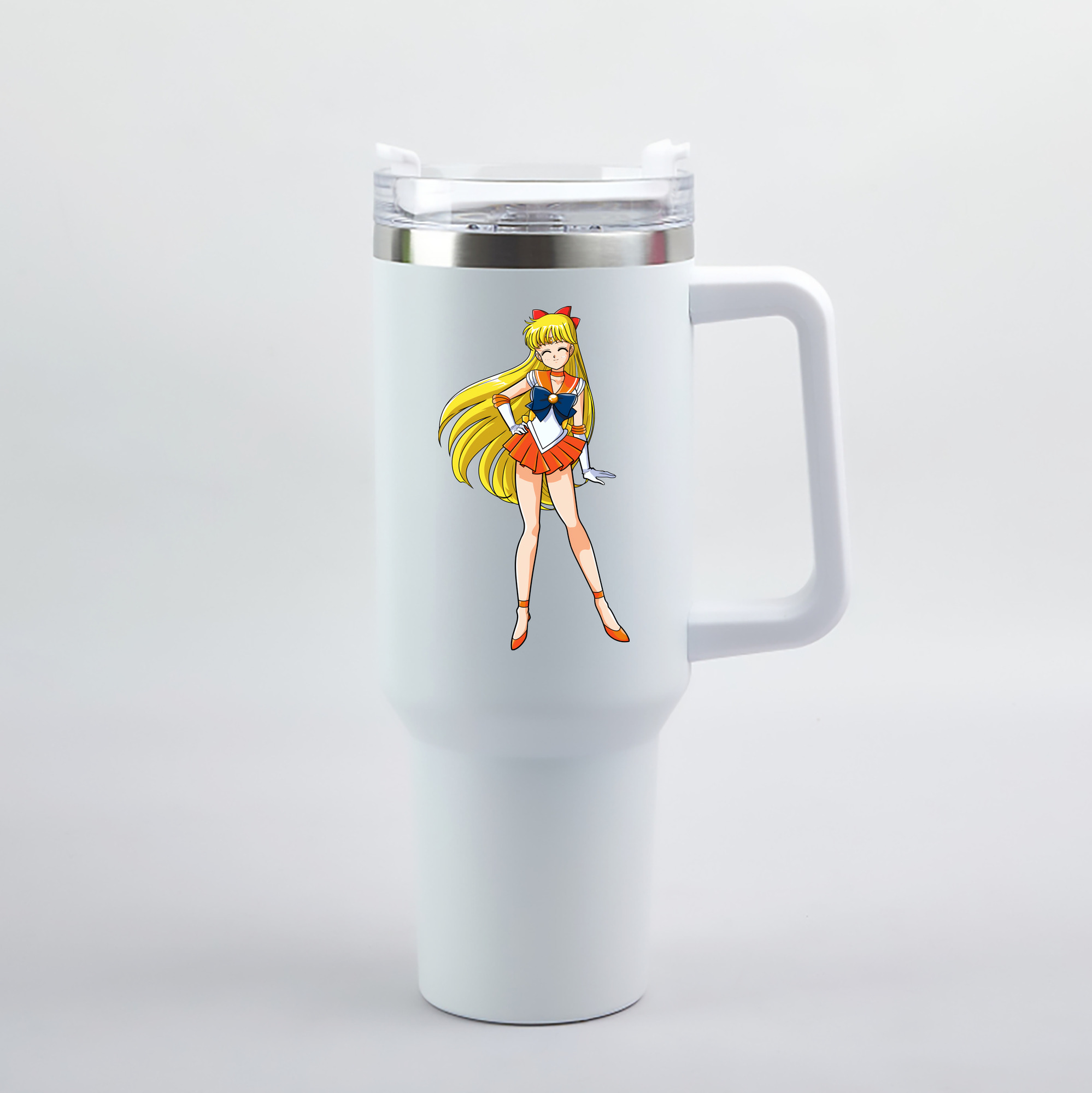 （画像用） 美少女戦士セーラームーン 愛野 美奈子 あいの みなこ Sailor Moon Aino Minako 1200mL車用タンブラー（カラープリント）
