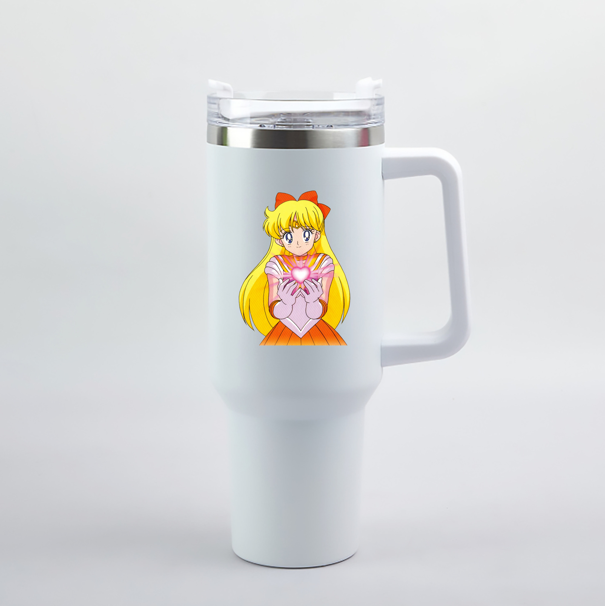 （画像用） 美少女戦士セーラームーン 愛野 美奈子 あいの みなこ Sailor Moon Aino Minako 1200mL車用タンブラー（カラープリント）