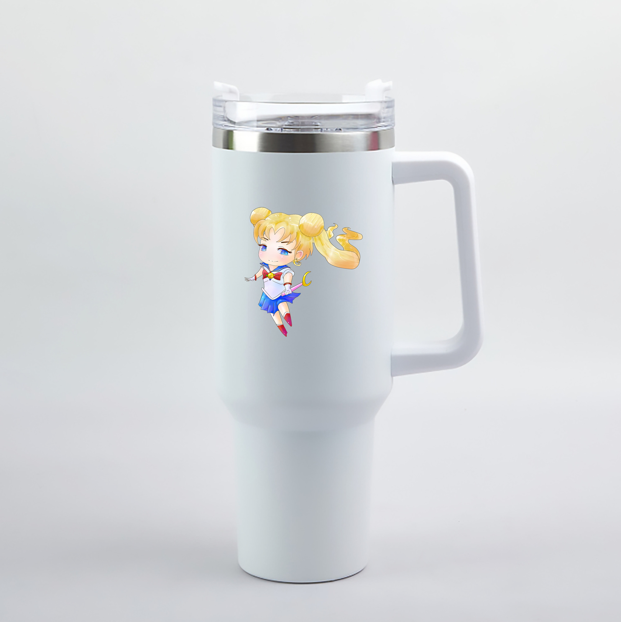 （画像用） 美少女戦士セーラームーン 愛野 美奈子 あいの みなこ Sailor Moon Aino Minako 1200mL車用タンブラー（カラープリント）