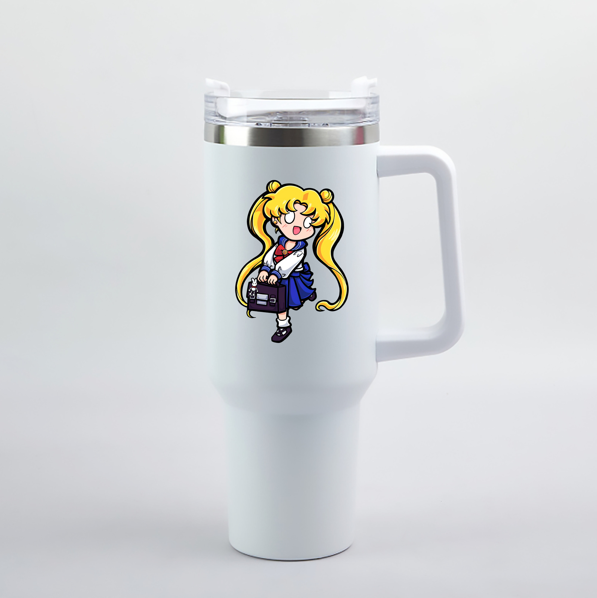 （画像用） 美少女戦士セーラームーン 愛野 美奈子 あいの みなこ Sailor Moon Aino Minako 1200mL車用タンブラー（カラープリント）