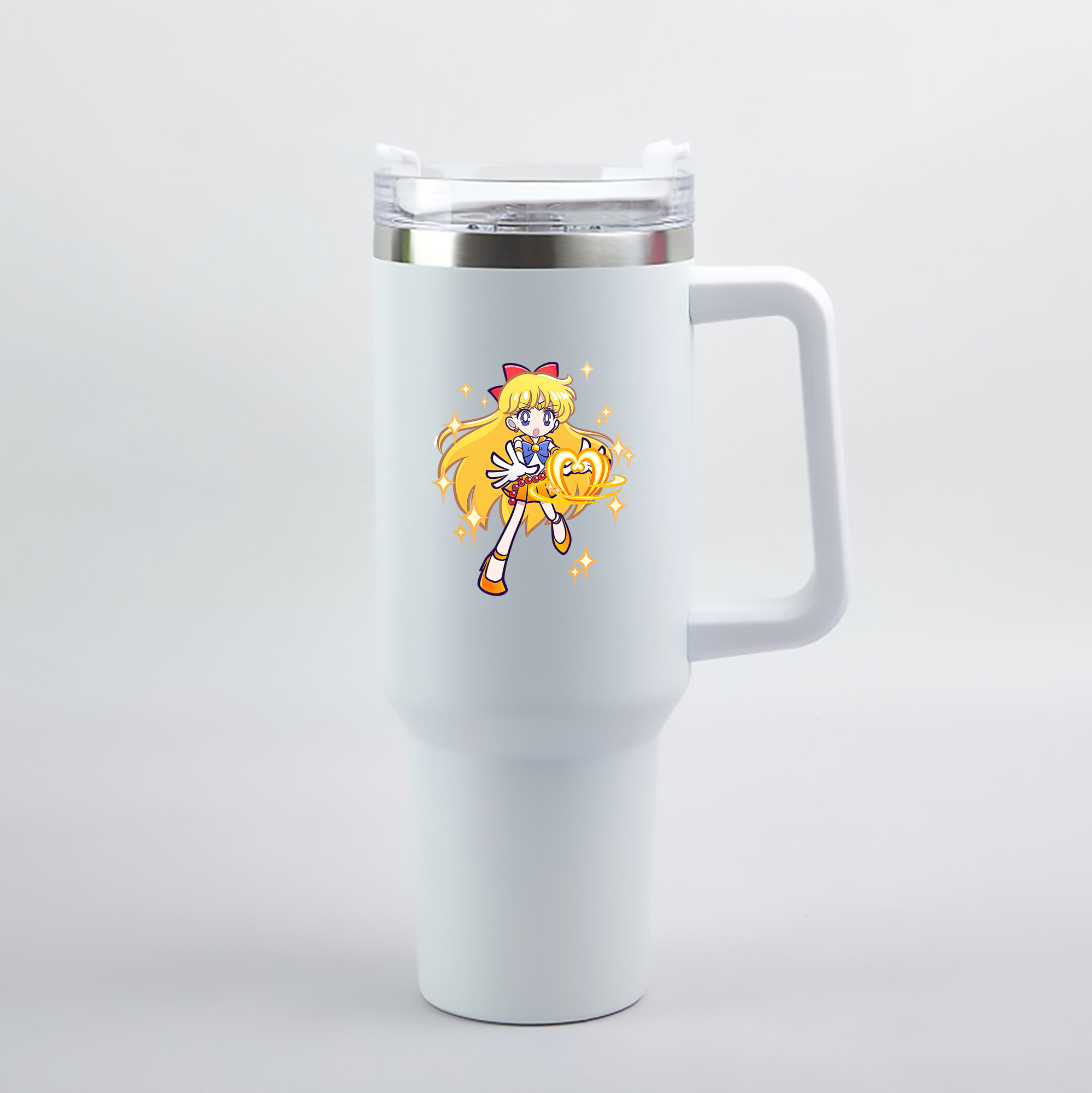（画像用） 美少女戦士セーラームーン 愛野 美奈子 あいの みなこ Sailor Moon Aino Minako 1200mL車用タンブラー（カラープリント）