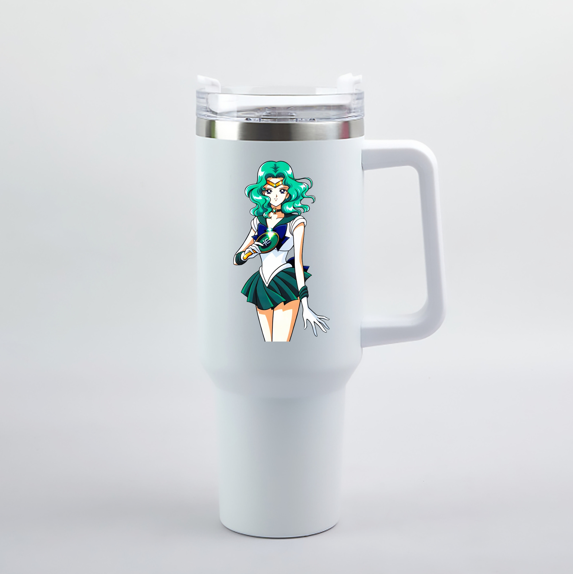 （画像用） 美少女戦士セーラームーン 海王 みちる（かいおう みちる） Sailor Moon Kaiou Michiru 1200mL車用タンブラー（カラープリント）
