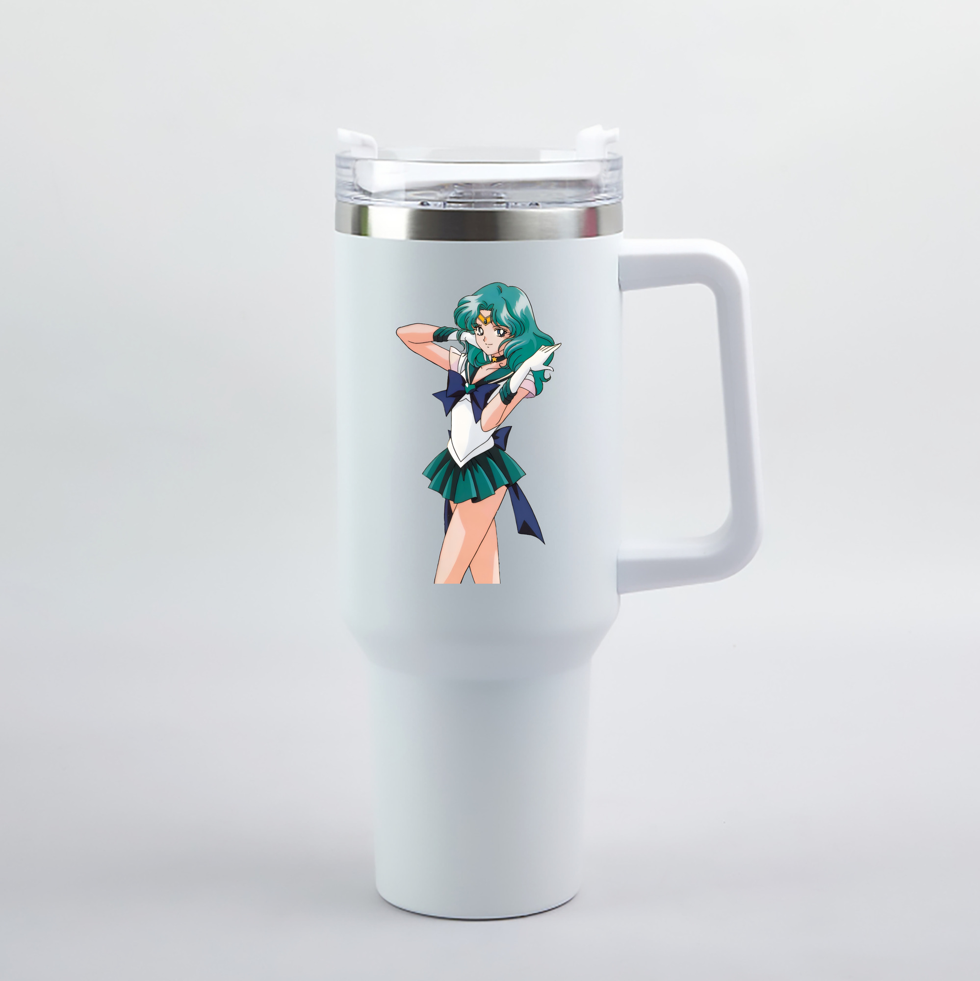 （画像用） 美少女戦士セーラームーン 海王 みちる（かいおう みちる） Sailor Moon Kaiou Michiru 1200mL車用タンブラー（カラープリント）
