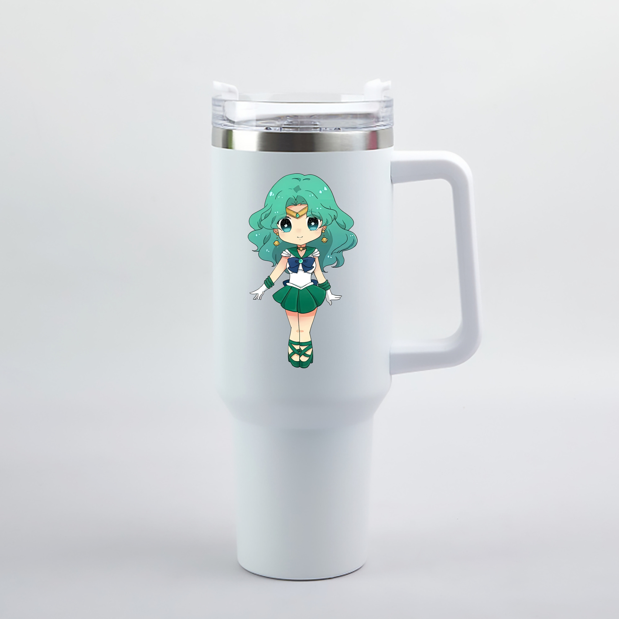 （画像用） 美少女戦士セーラームーン 海王 みちる（かいおう みちる） Sailor Moon Kaiou Michiru 1200mL車用タンブラー（カラープリント）