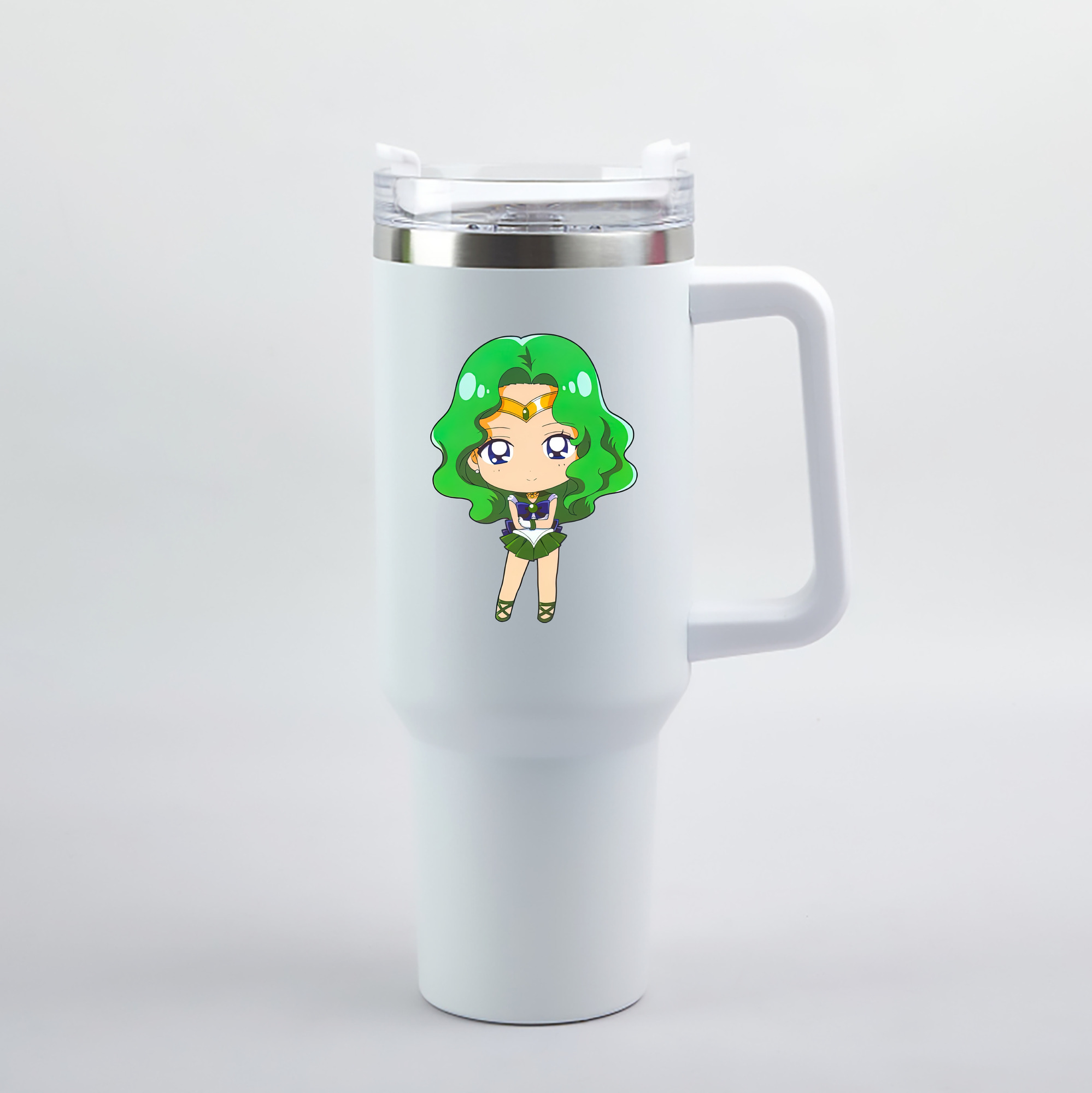 （画像用） 美少女戦士セーラームーン 海王 みちる（かいおう みちる） Sailor Moon Kaiou Michiru 1200mL車用タンブラー（カラープリント）