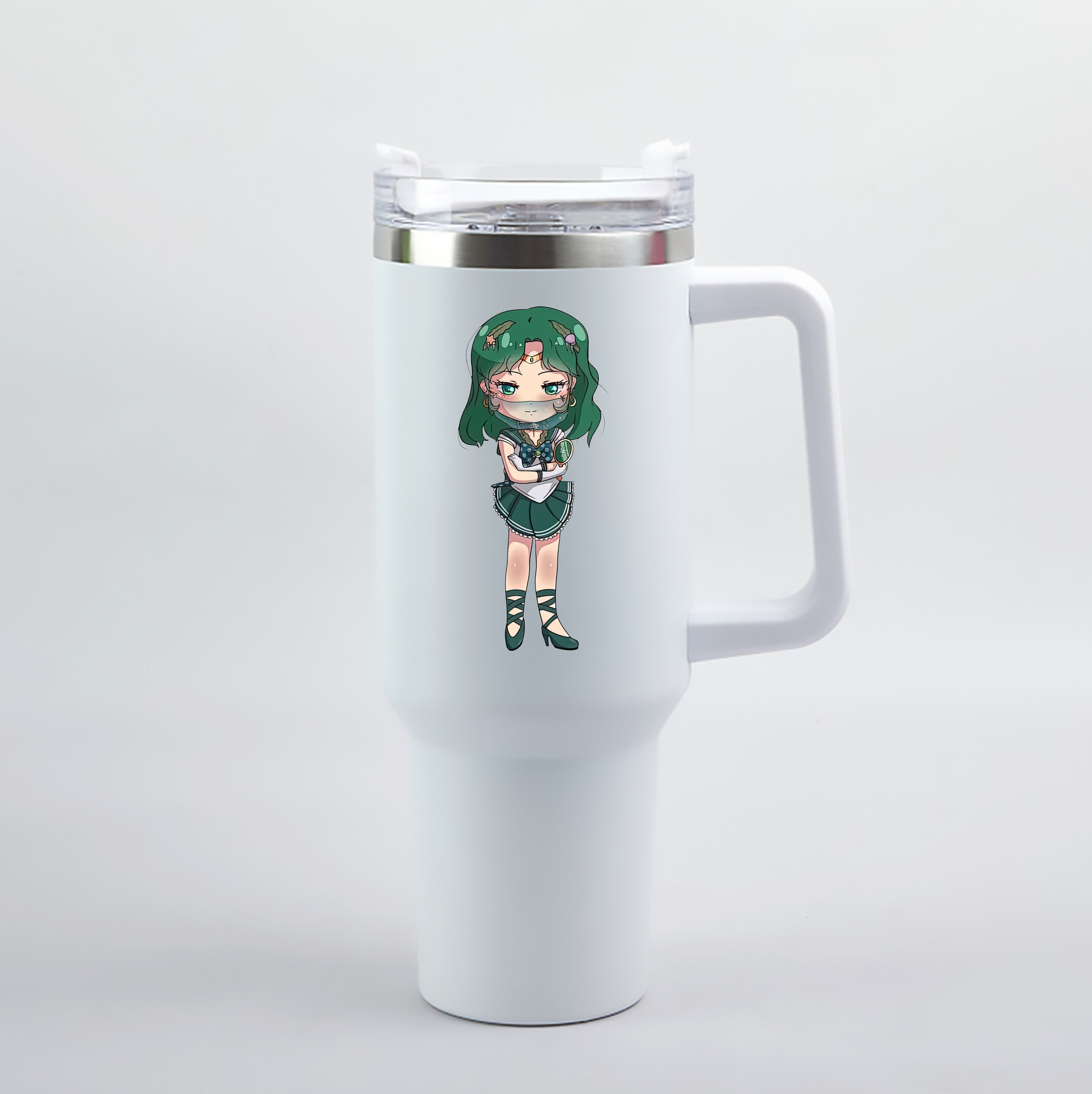 （画像用） 美少女戦士セーラームーン 海王 みちる（かいおう みちる） Sailor Moon Kaiou Michiru 1200mL車用タンブラー（カラープリント）