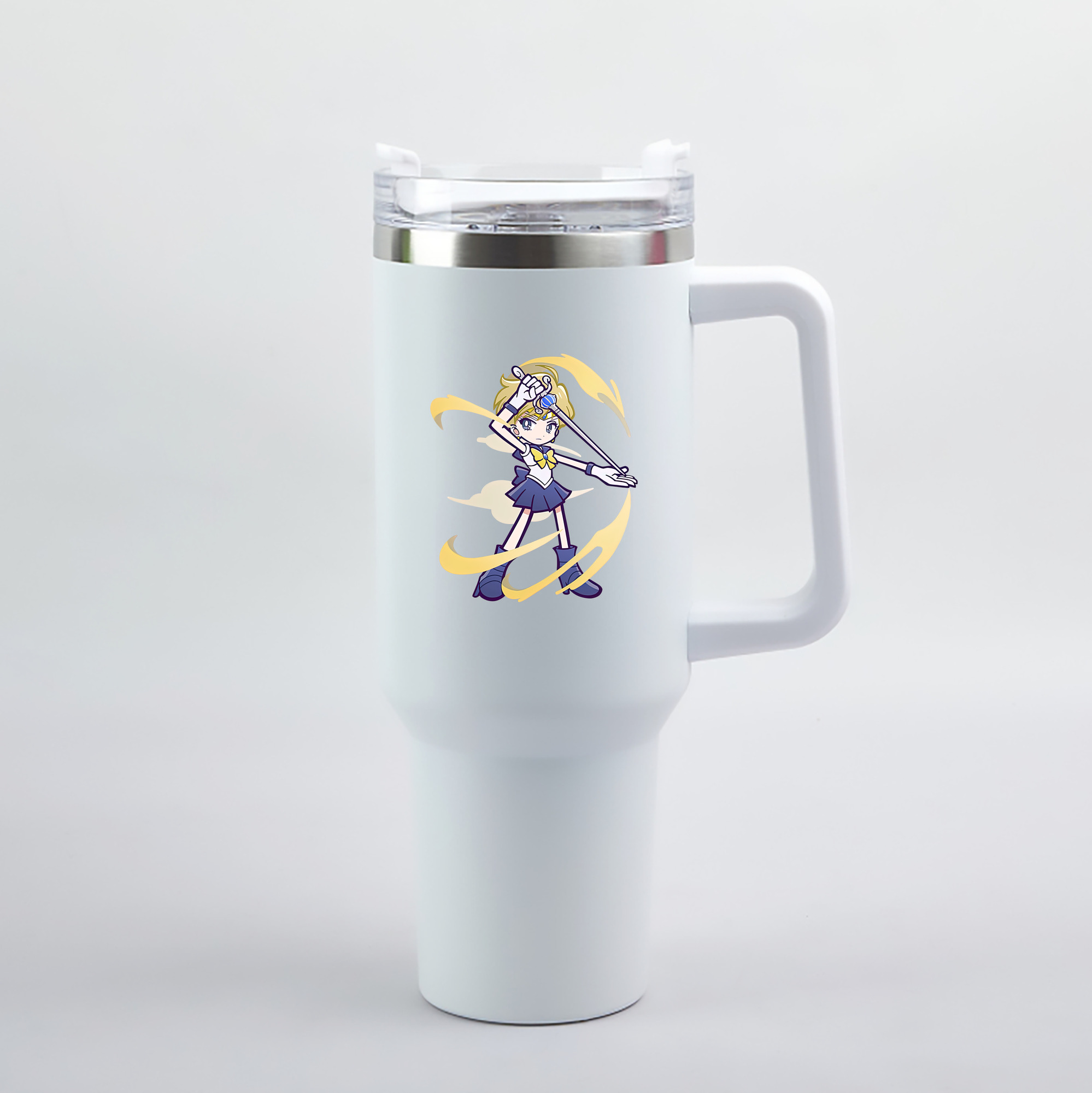 （画像用） 美少女戦士セーラームーン 天王はるか Sailor Moon Tenoh Haruka 1200mL車用タンブラー（カラープリント）