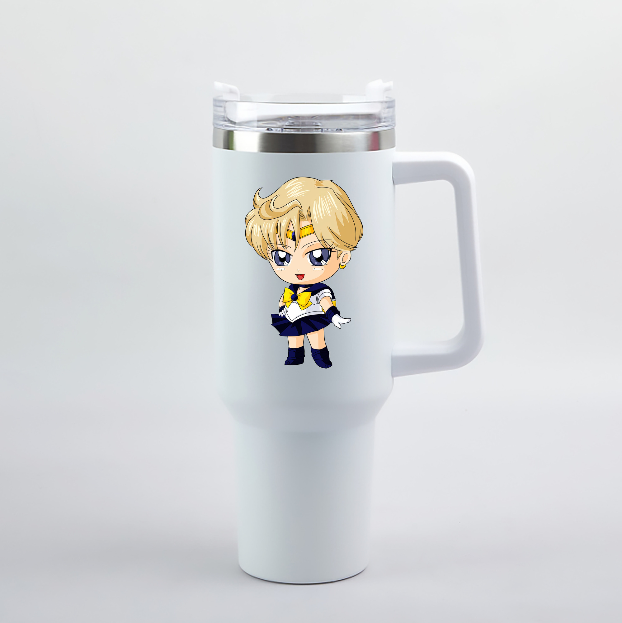 （画像用） 美少女戦士セーラームーン 天王はるか Sailor Moon Tenoh Haruka 1200mL車用タンブラー（カラープリント）