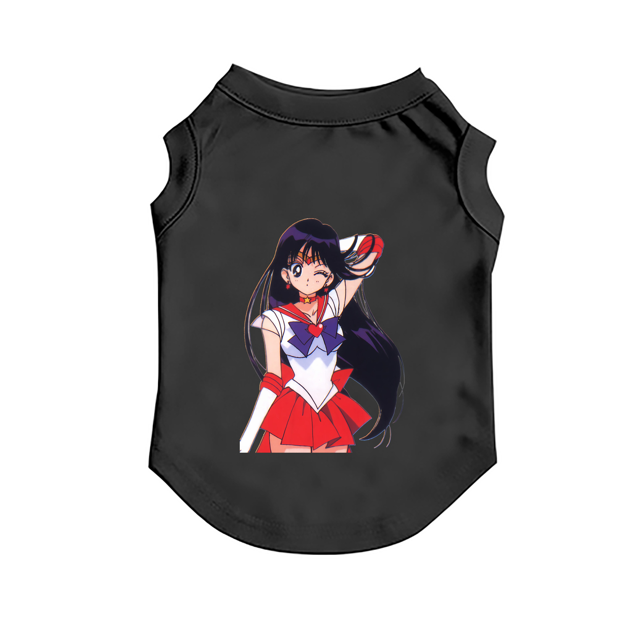 （画像用） 美少女戦士セーラームーン 火野レイ ひの レイ Sailor Moon Hino Rei （セーラーマーズ,Sailor Mars） ペット用ベスト