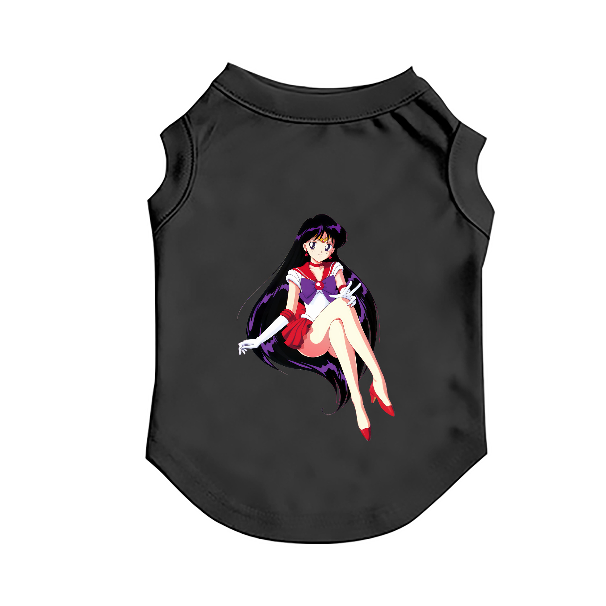 （画像用） 美少女戦士セーラームーン 火野レイ ひの レイ Sailor Moon Hino Rei （セーラーマーズ,Sailor Mars） ペット用ベスト