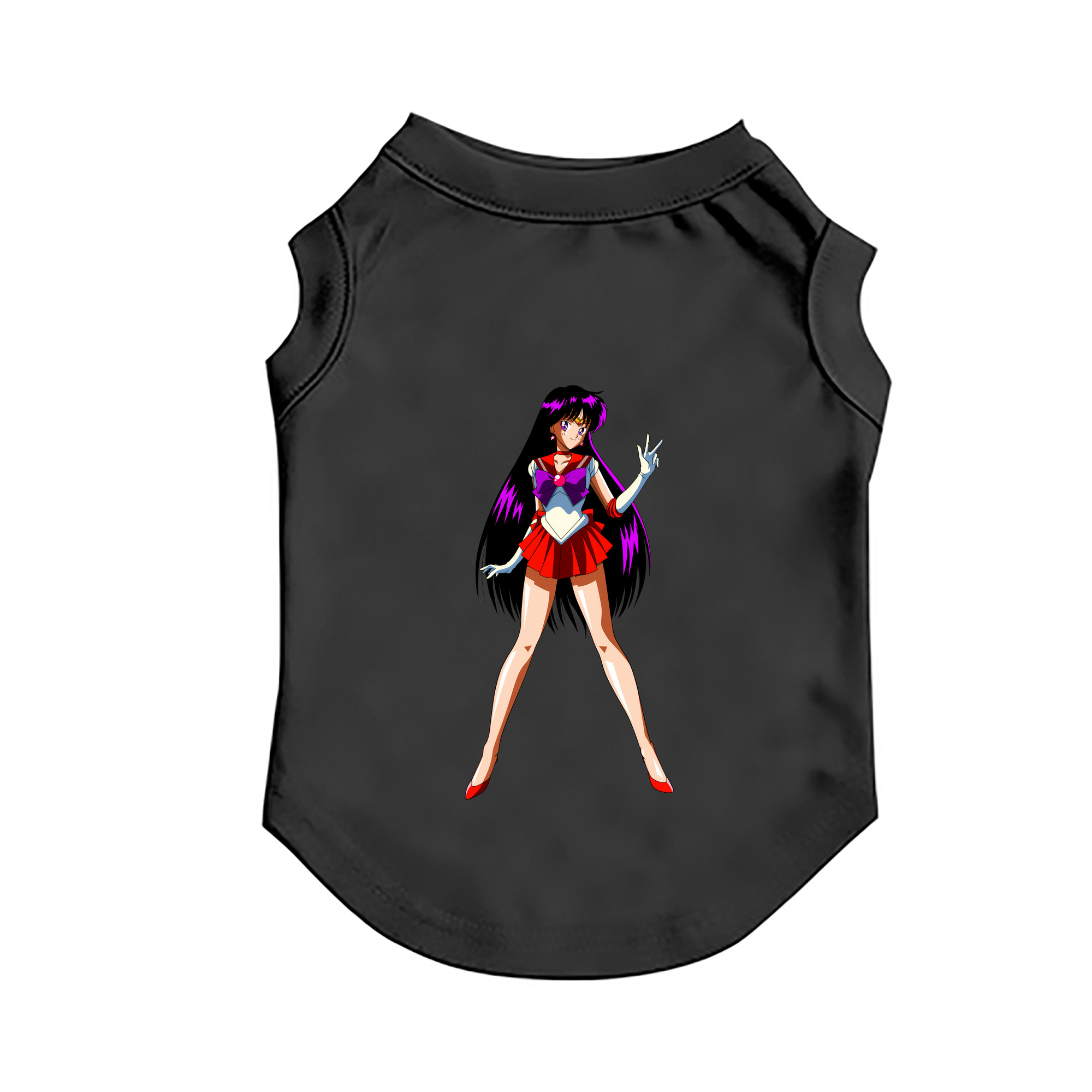 （画像用） 美少女戦士セーラームーン 火野レイ ひの レイ Sailor Moon Hino Rei （セーラーマーズ,Sailor Mars） ペット用ベスト