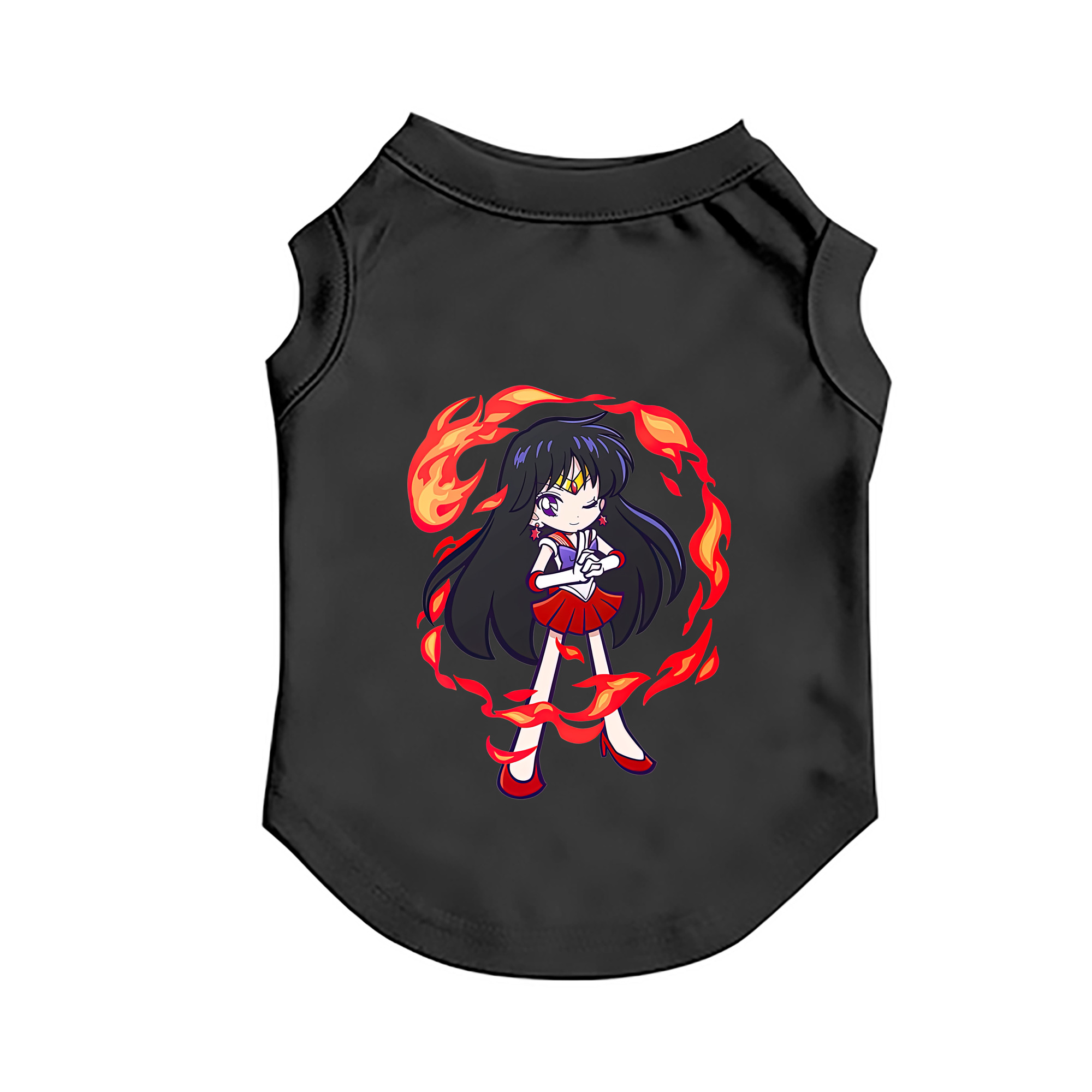 （画像用） 美少女戦士セーラームーン 火野レイ ひの レイ Sailor Moon Hino Rei （セーラーマーズ,Sailor Mars） ペット用ベスト