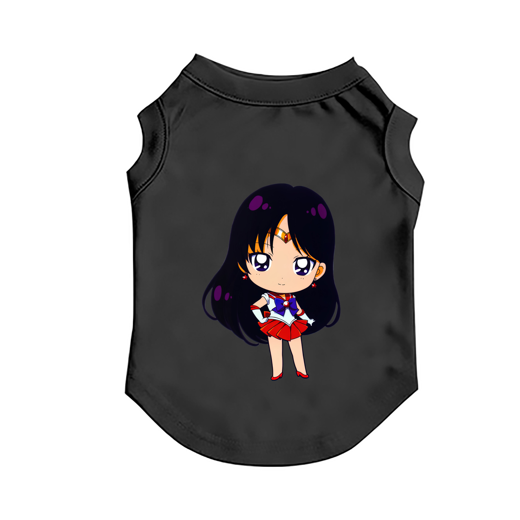 （画像用） 美少女戦士セーラームーン 火野レイ ひの レイ Sailor Moon Hino Rei （セーラーマーズ,Sailor Mars） ペット用ベスト