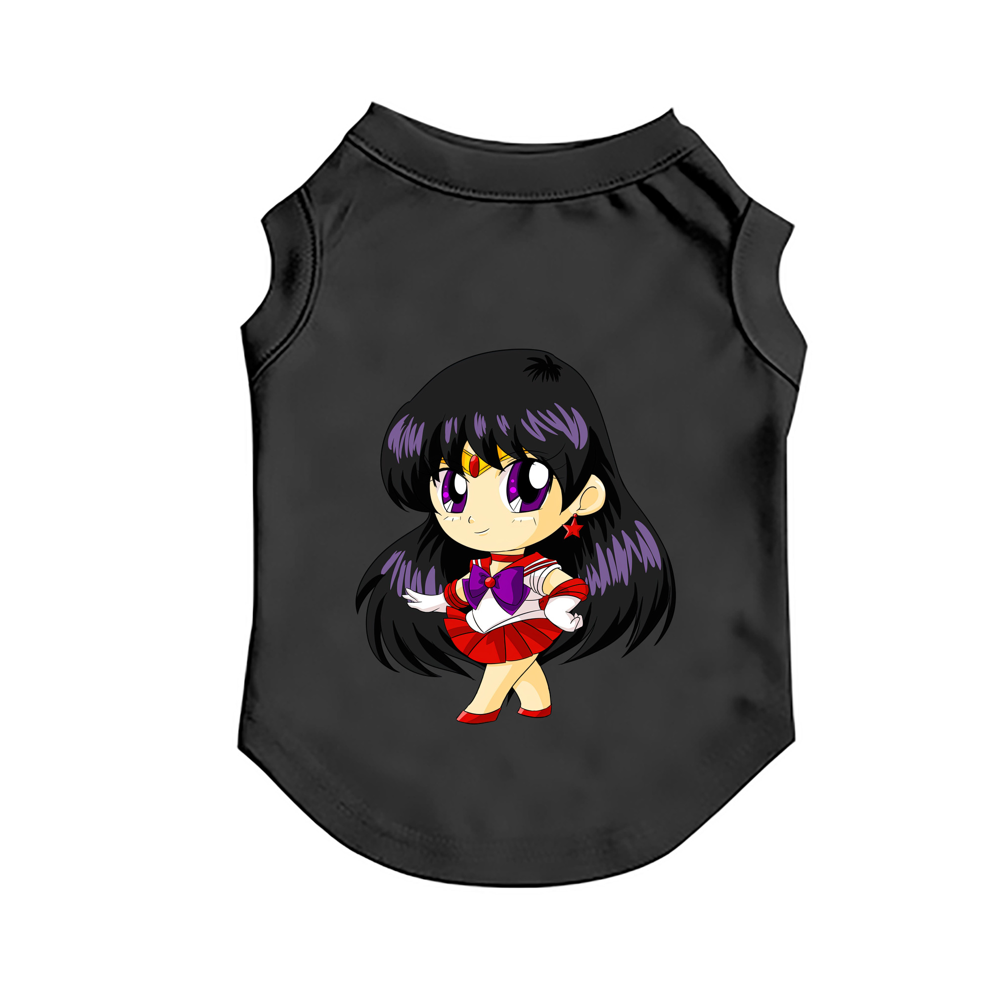 （画像用） 美少女戦士セーラームーン 火野レイ ひの レイ Sailor Moon Hino Rei （セーラーマーズ,Sailor Mars） ペット用ベスト