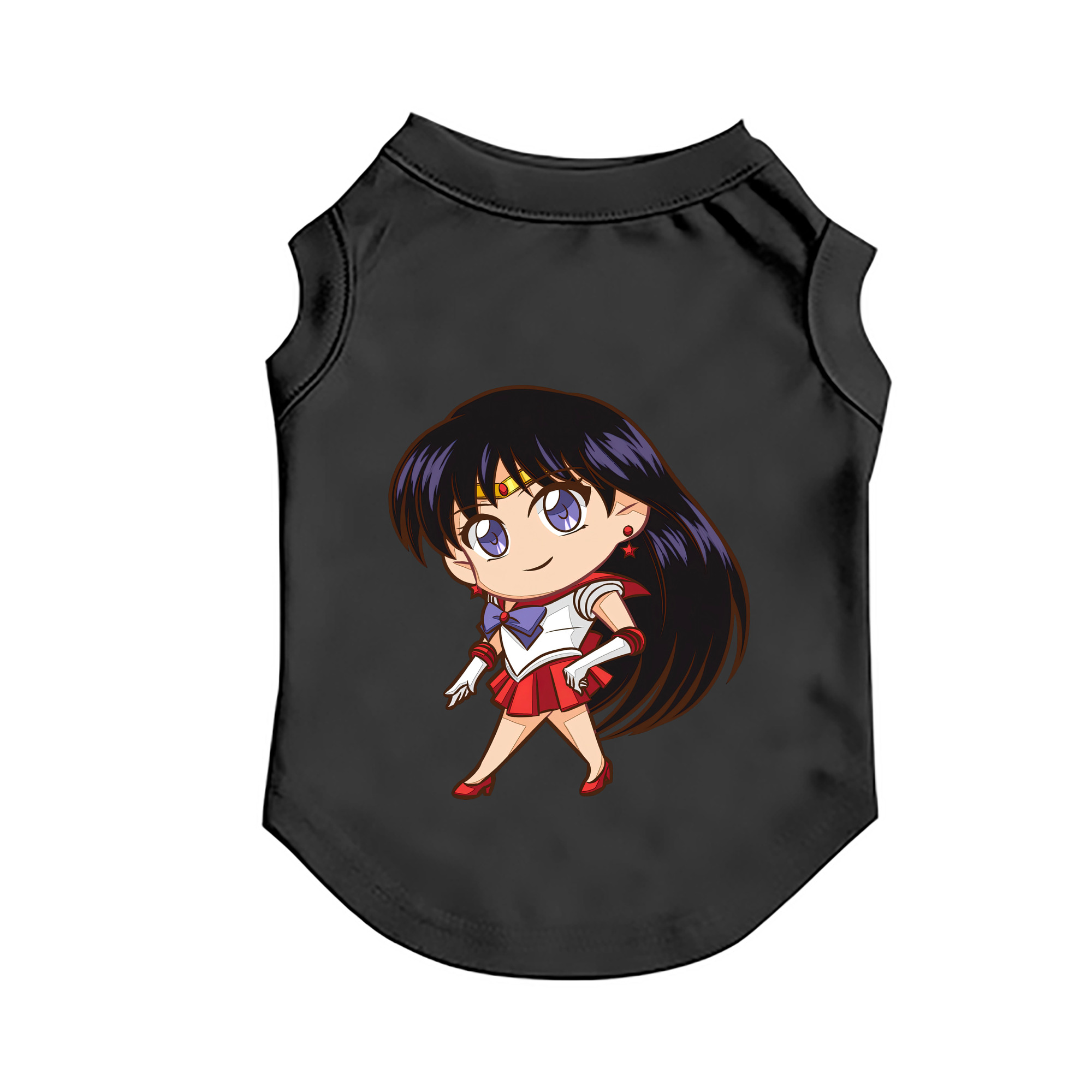 （画像用） 美少女戦士セーラームーン 火野レイ ひの レイ Sailor Moon Hino Rei （セーラーマーズ,Sailor Mars） ペット用ベスト