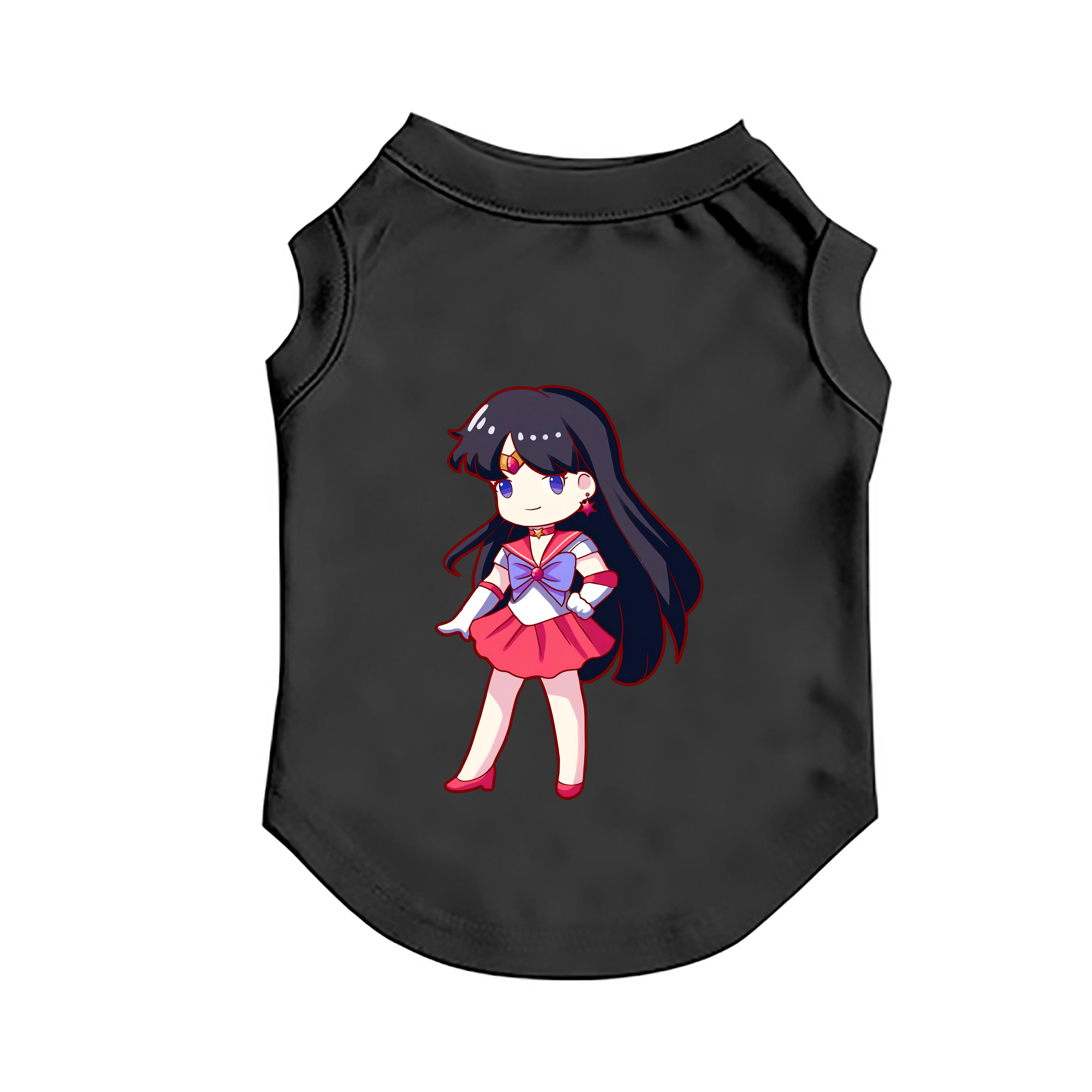 （画像用） 美少女戦士セーラームーン 火野レイ ひの レイ Sailor Moon Hino Rei （セーラーマーズ,Sailor Mars） ペット用ベスト