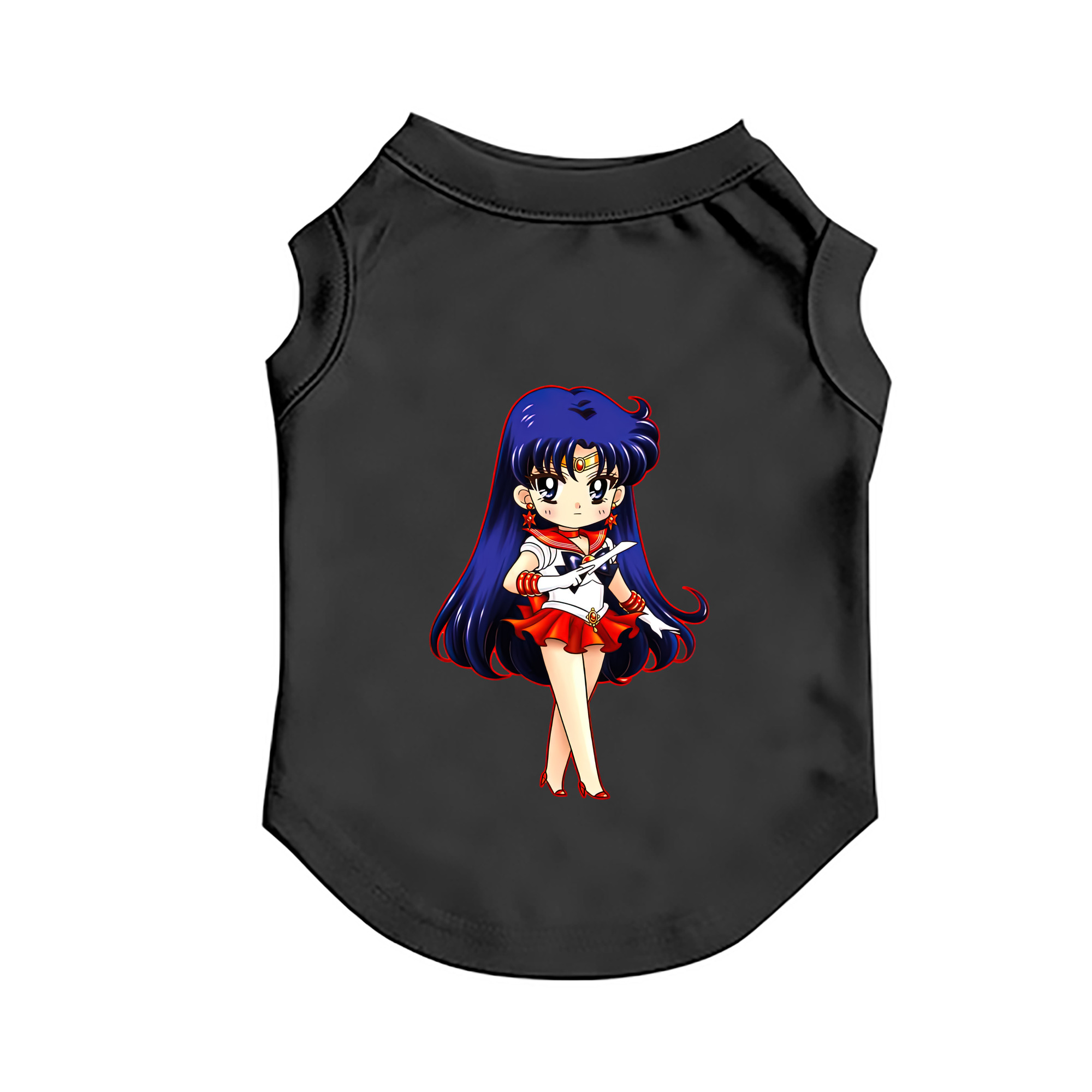 （画像用） 美少女戦士セーラームーン 火野レイ ひの レイ Sailor Moon Hino Rei （セーラーマーズ,Sailor Mars） ペット用ベスト