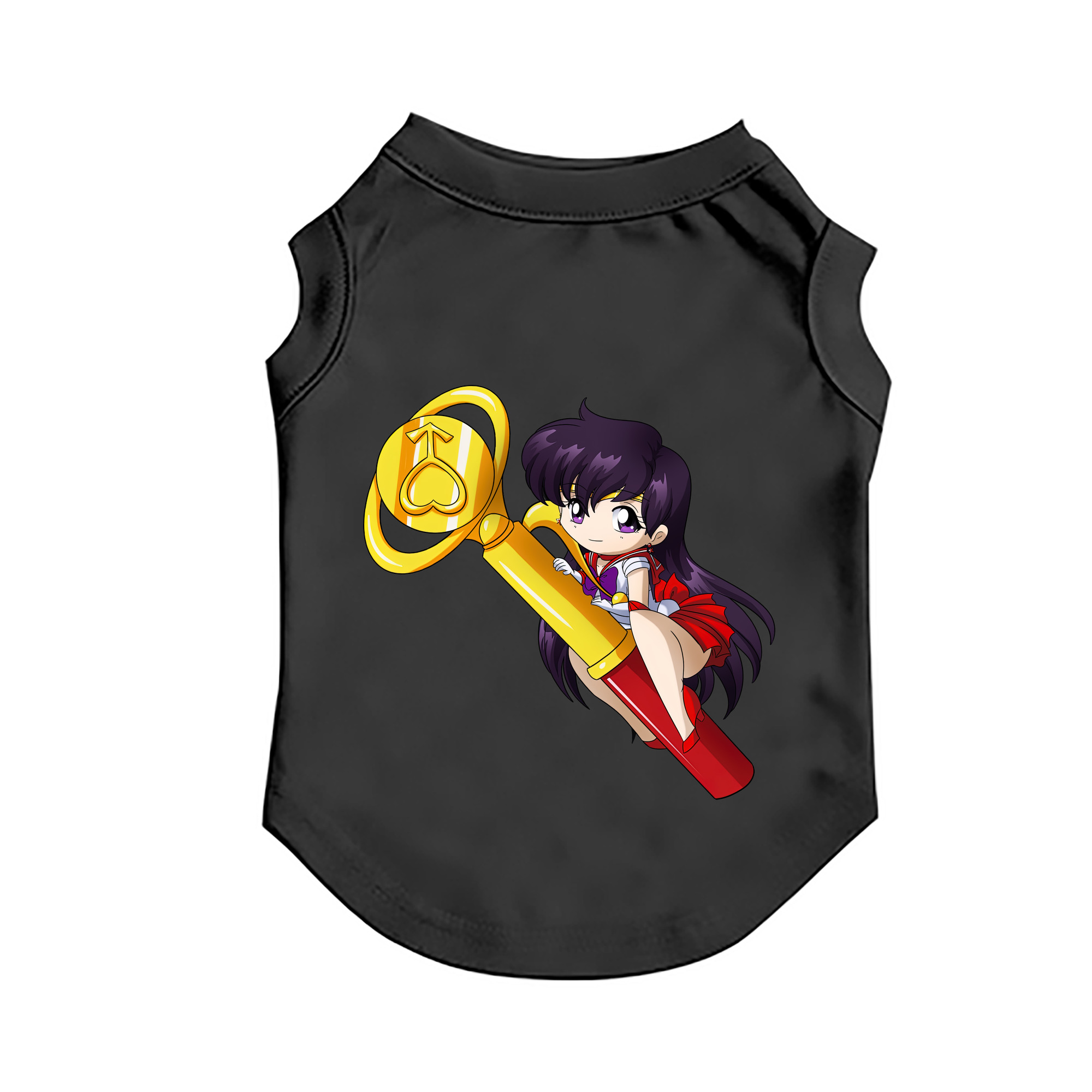 （画像用） 美少女戦士セーラームーン 火野レイ ひの レイ Sailor Moon Hino Rei （セーラーマーズ,Sailor Mars） ペット用ベスト