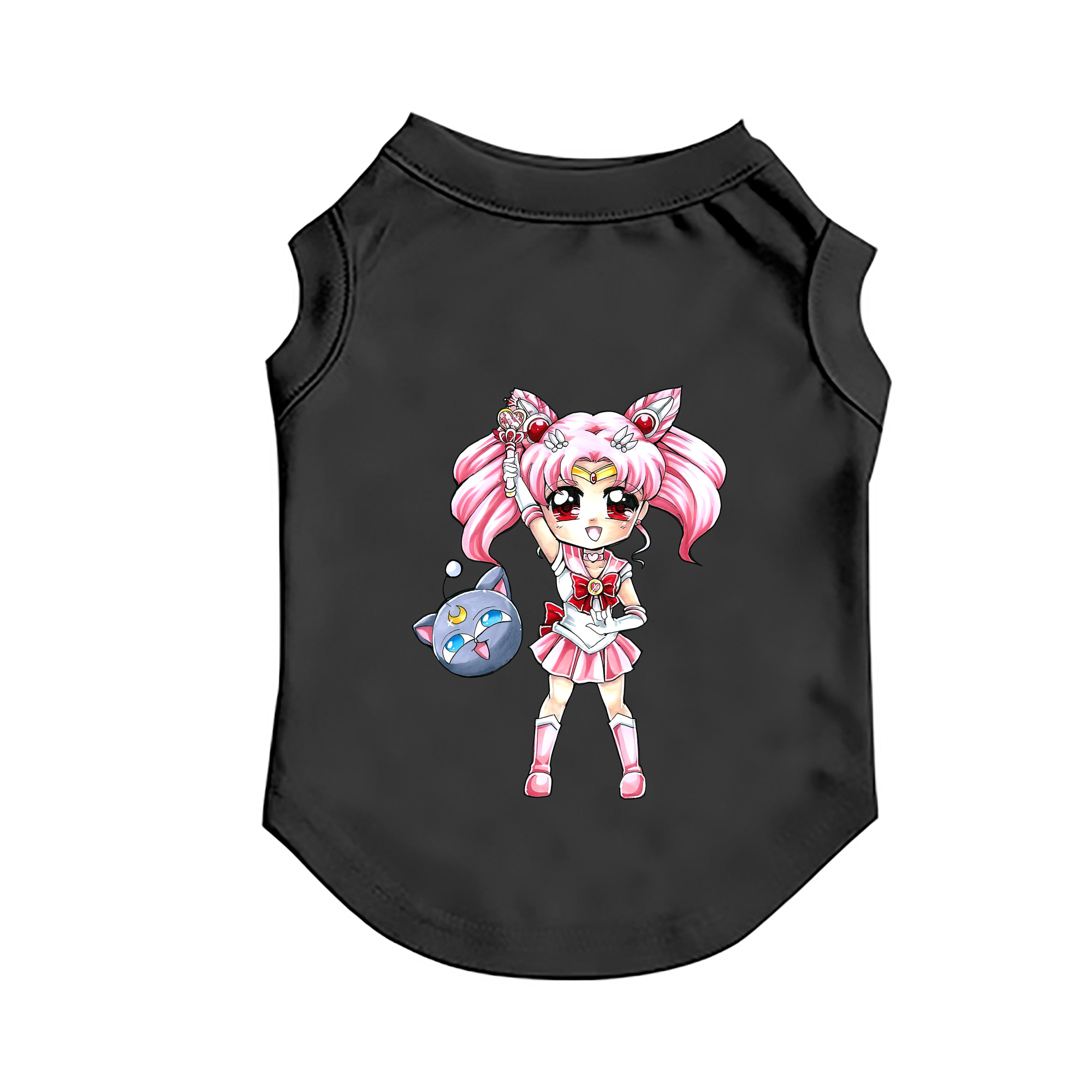 （画像用） 美少女戦士セーラームーン ちびうさ Sailor Moon Chibiusa Tsukino Usagi Small Lady Serenity ペット用ベスト