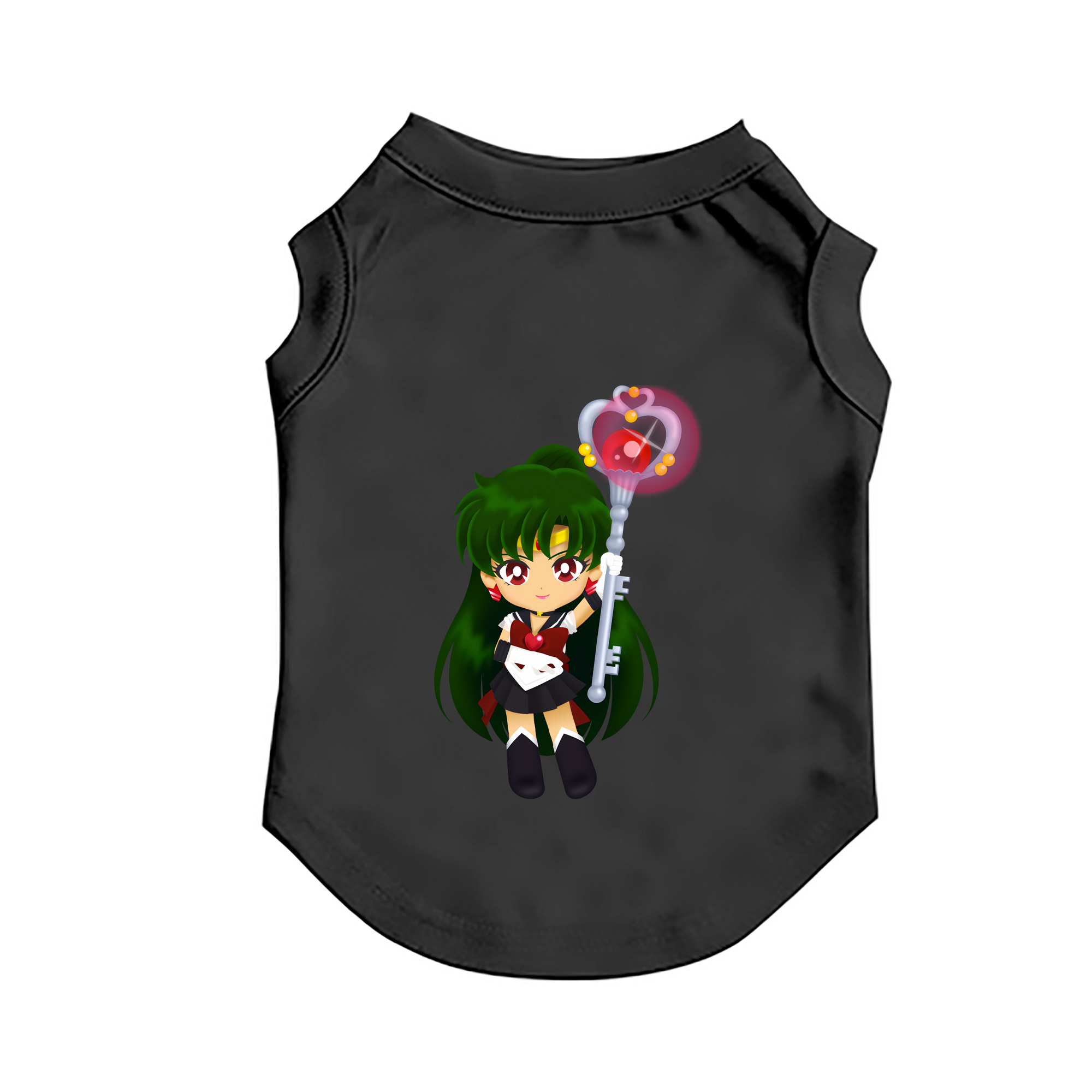 （画像用） 美少女戦士セーラームーン 冥王せつな Sailor Moon Meiou Setsuna ペット用ベスト