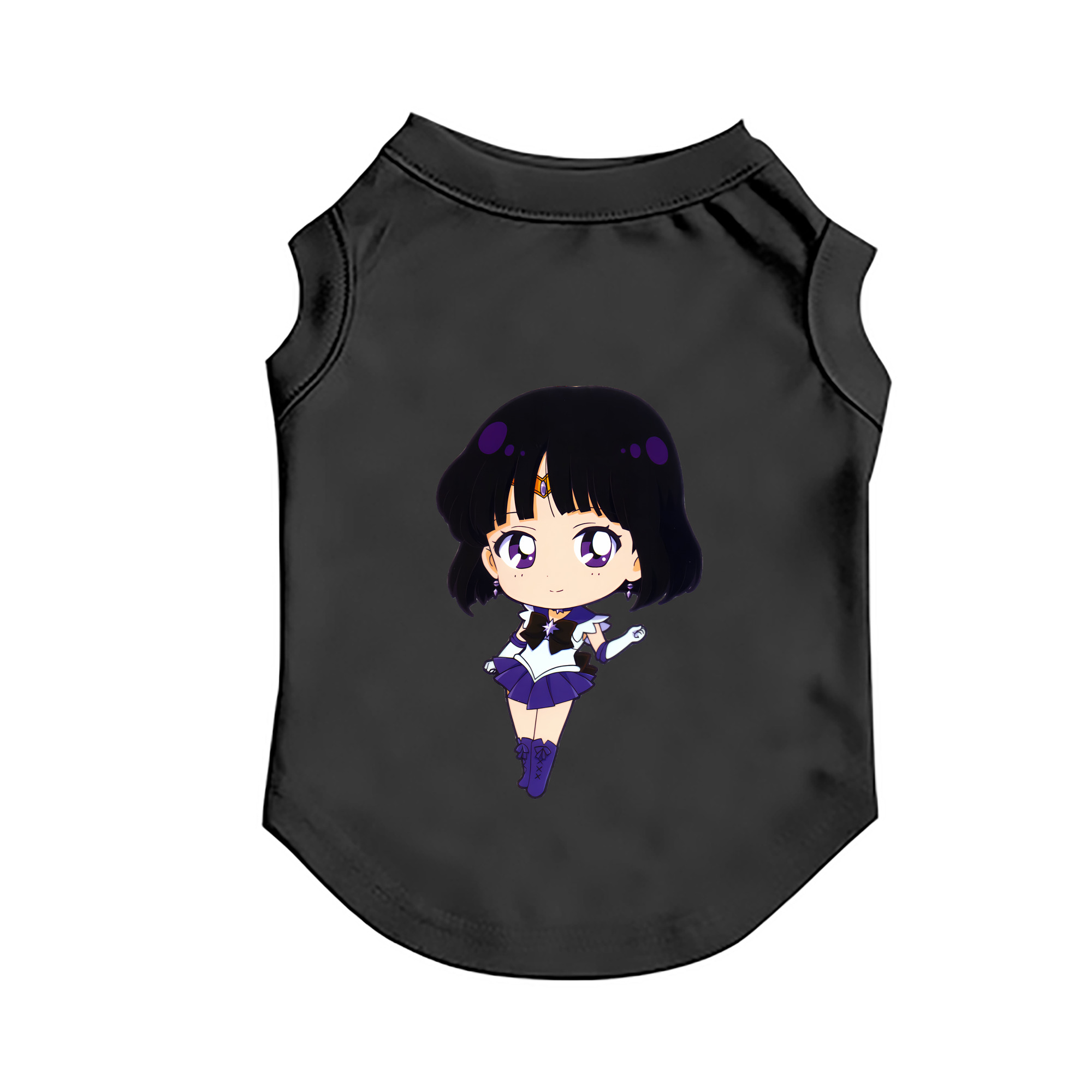 （画像用） 美少女戦士セーラームーン 土萠ほたる Sailor Moon Tomoe Hotaru （セーラーサターン；Sailor Saturn） ペット用ベスト