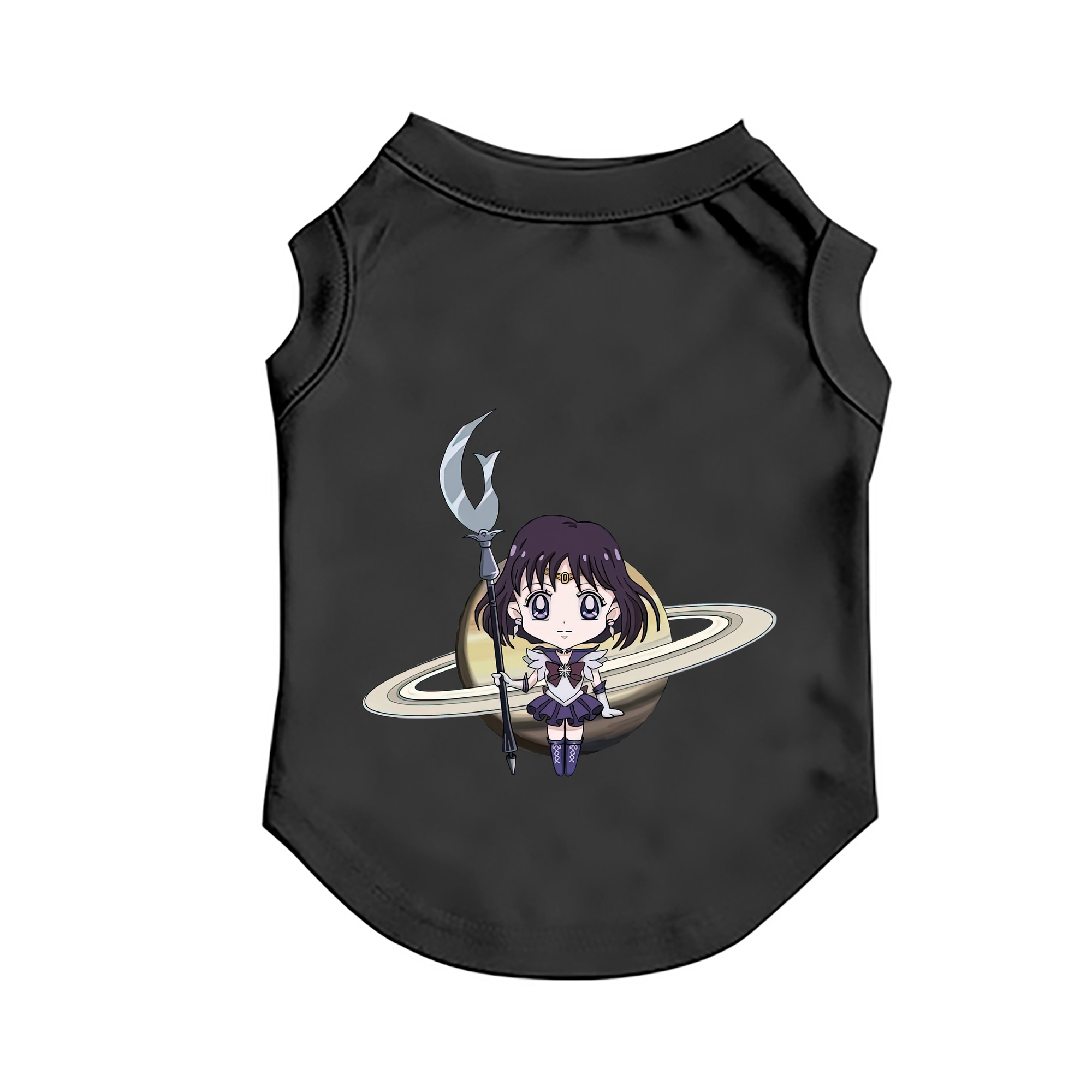 （画像用） 美少女戦士セーラームーン 土萠ほたる Sailor Moon Tomoe Hotaru （セーラーサターン；Sailor Saturn） ペット用ベスト