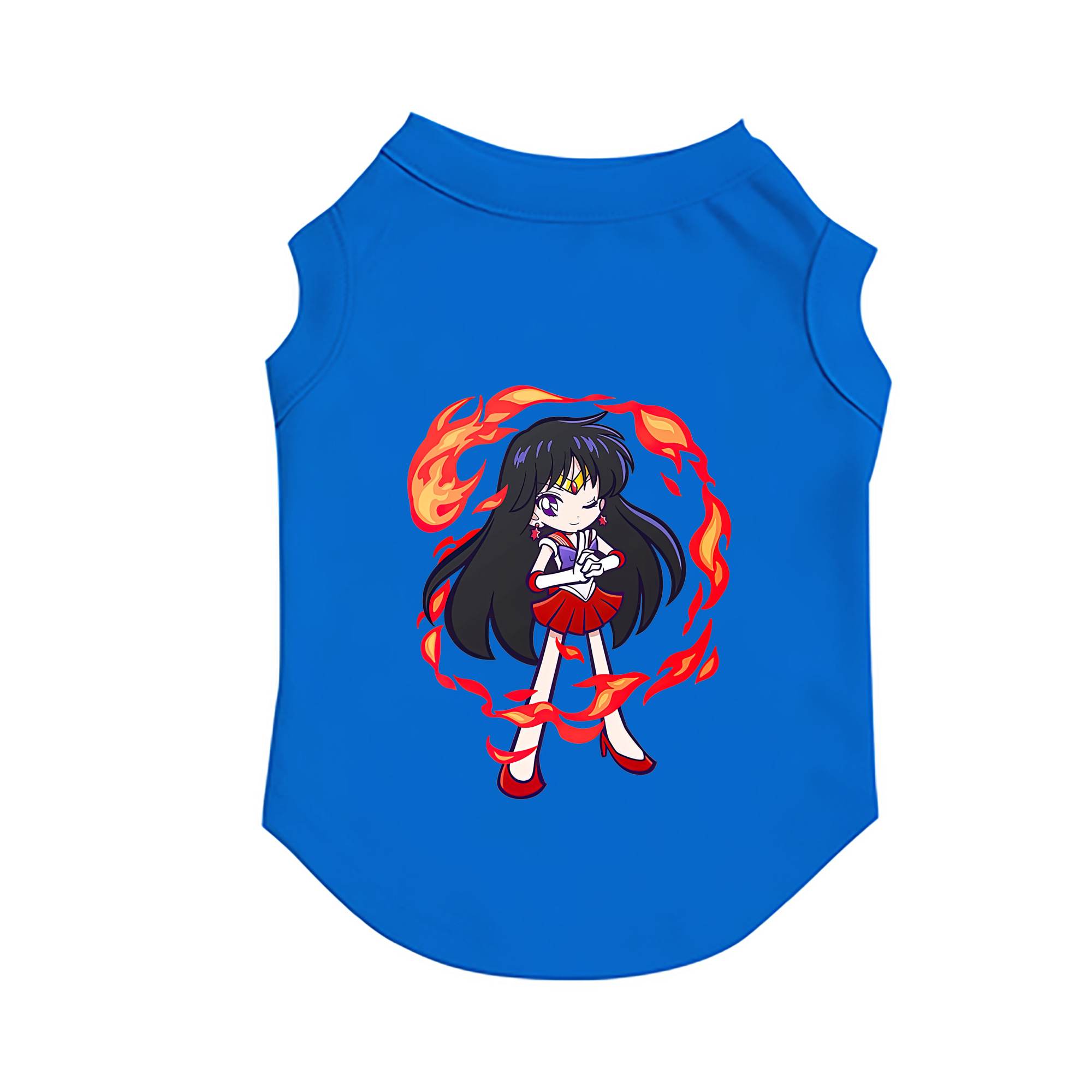（画像用） 美少女戦士セーラームーン 火野レイ ひの レイ Sailor Moon Hino Rei （セーラーマーズ,Sailor Mars） ペット用ベスト