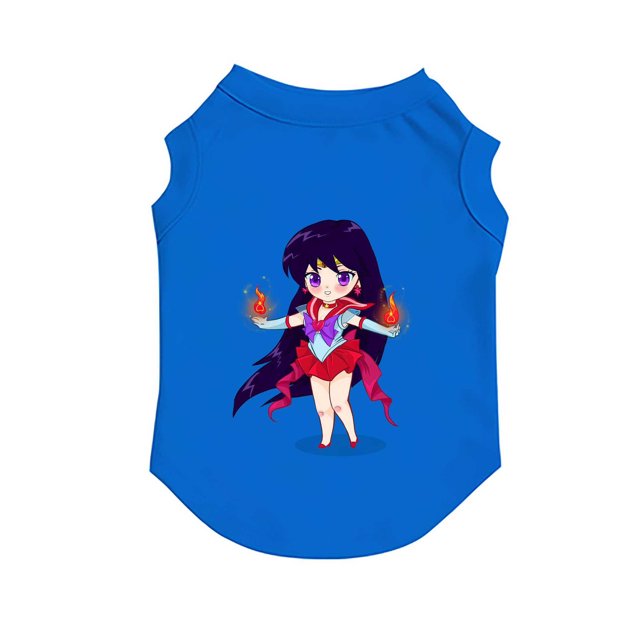 （画像用） 美少女戦士セーラームーン 火野レイ ひの レイ Sailor Moon Hino Rei （セーラーマーズ,Sailor Mars） ペット用ベスト