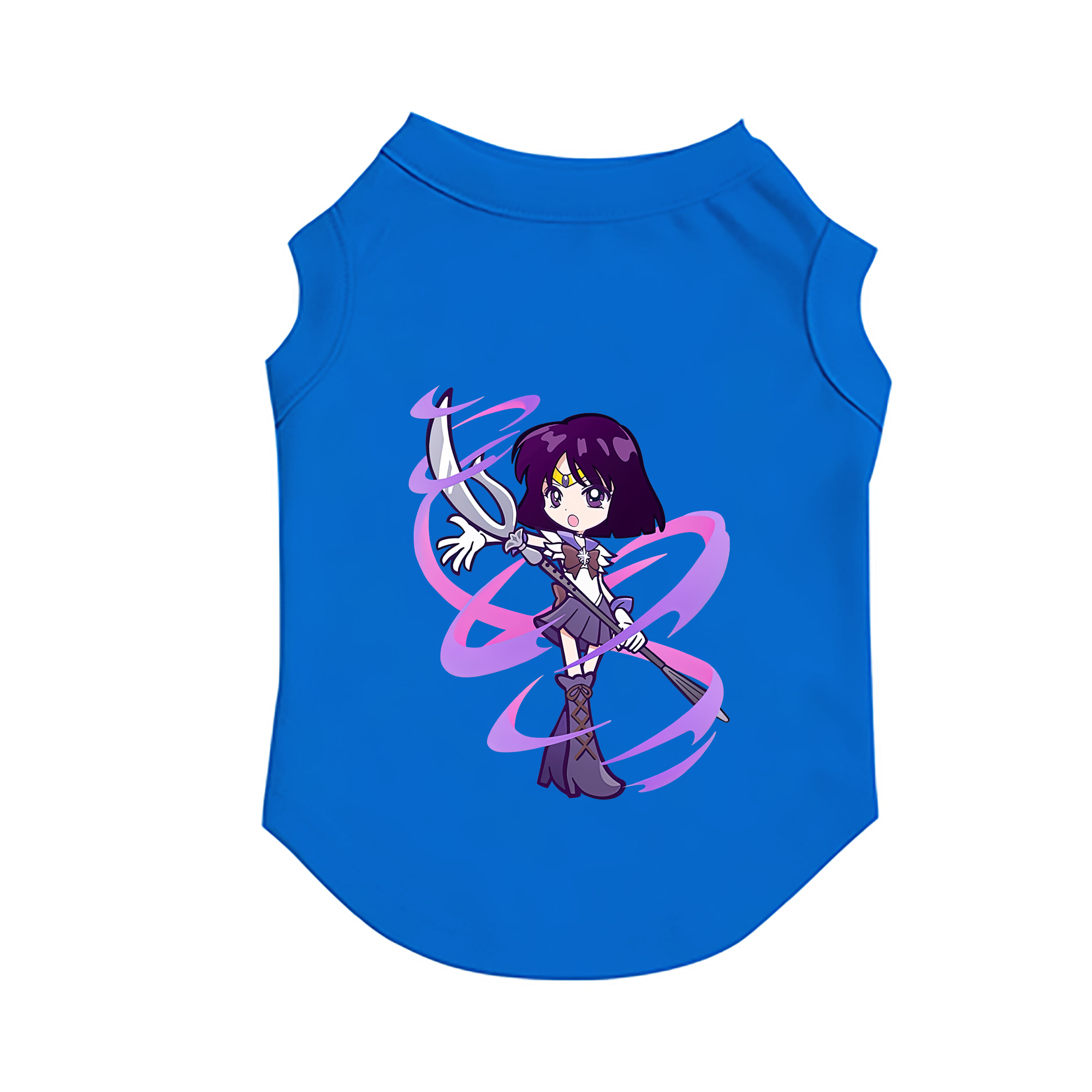 （画像用） 美少女戦士セーラームーン 土萠ほたる Sailor Moon Tomoe Hotaru （セーラーサターン；Sailor Saturn） ペット用ベスト