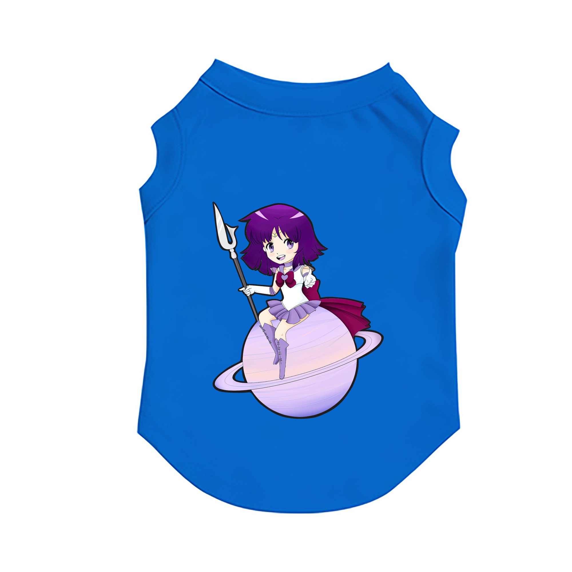 （画像用） 美少女戦士セーラームーン 土萠ほたる Sailor Moon Tomoe Hotaru （セーラーサターン；Sailor Saturn） ペット用ベスト