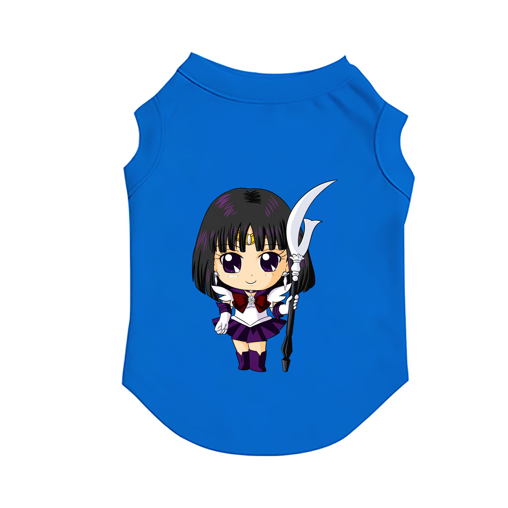 （画像用） 美少女戦士セーラームーン 土萠ほたる Sailor Moon Tomoe Hotaru （セーラーサターン；Sailor Saturn） ペット用ベスト