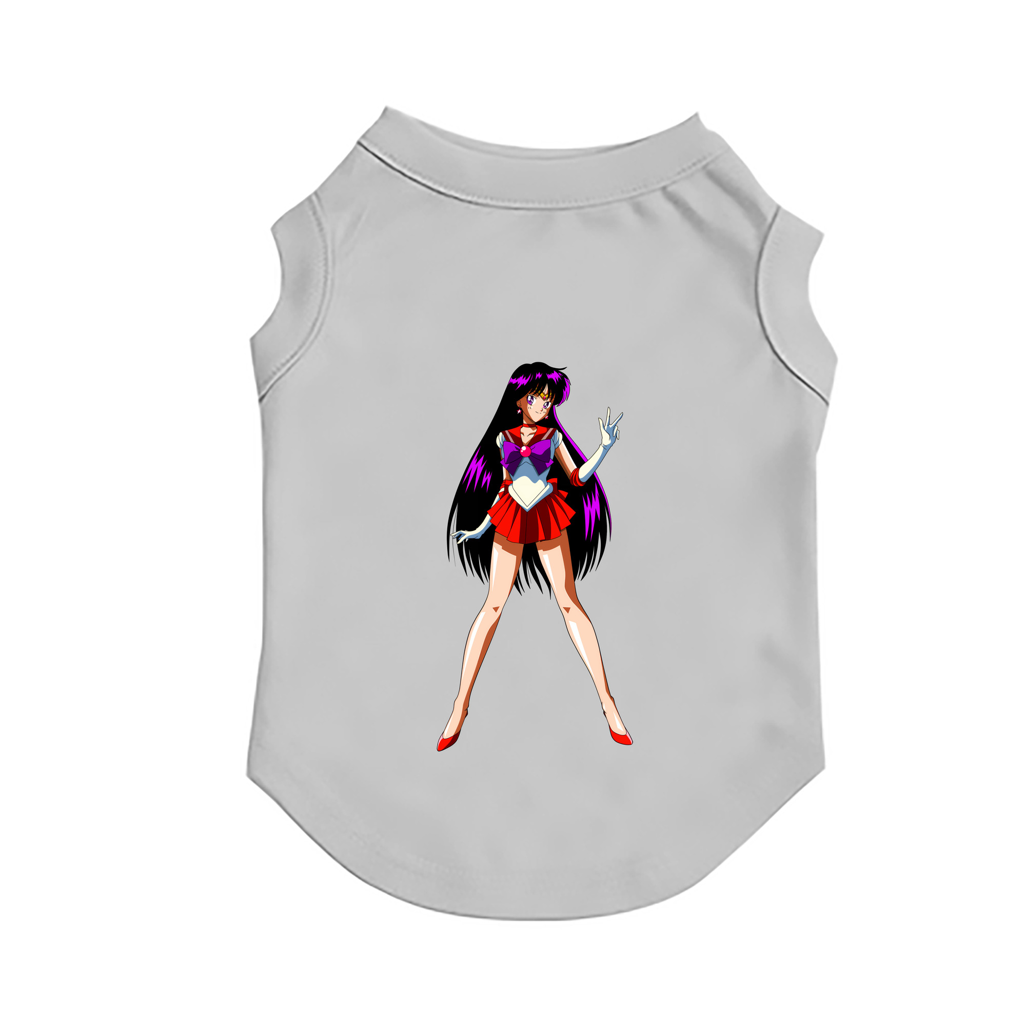 （画像用） 美少女戦士セーラームーン 火野レイ ひの レイ Sailor Moon Hino Rei （セーラーマーズ,Sailor Mars） ペット用ベスト