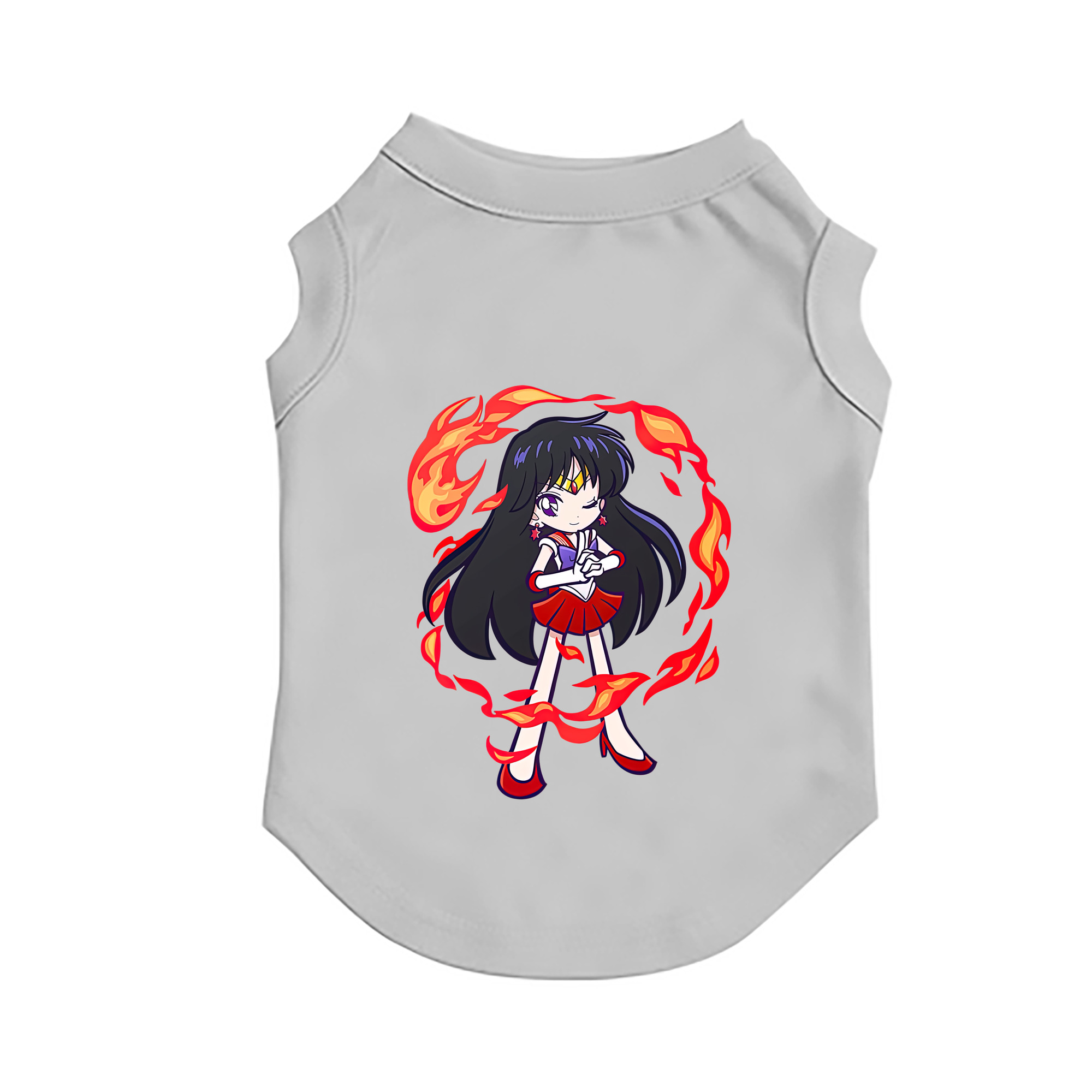 （画像用） 美少女戦士セーラームーン 火野レイ ひの レイ Sailor Moon Hino Rei （セーラーマーズ,Sailor Mars） ペット用ベスト