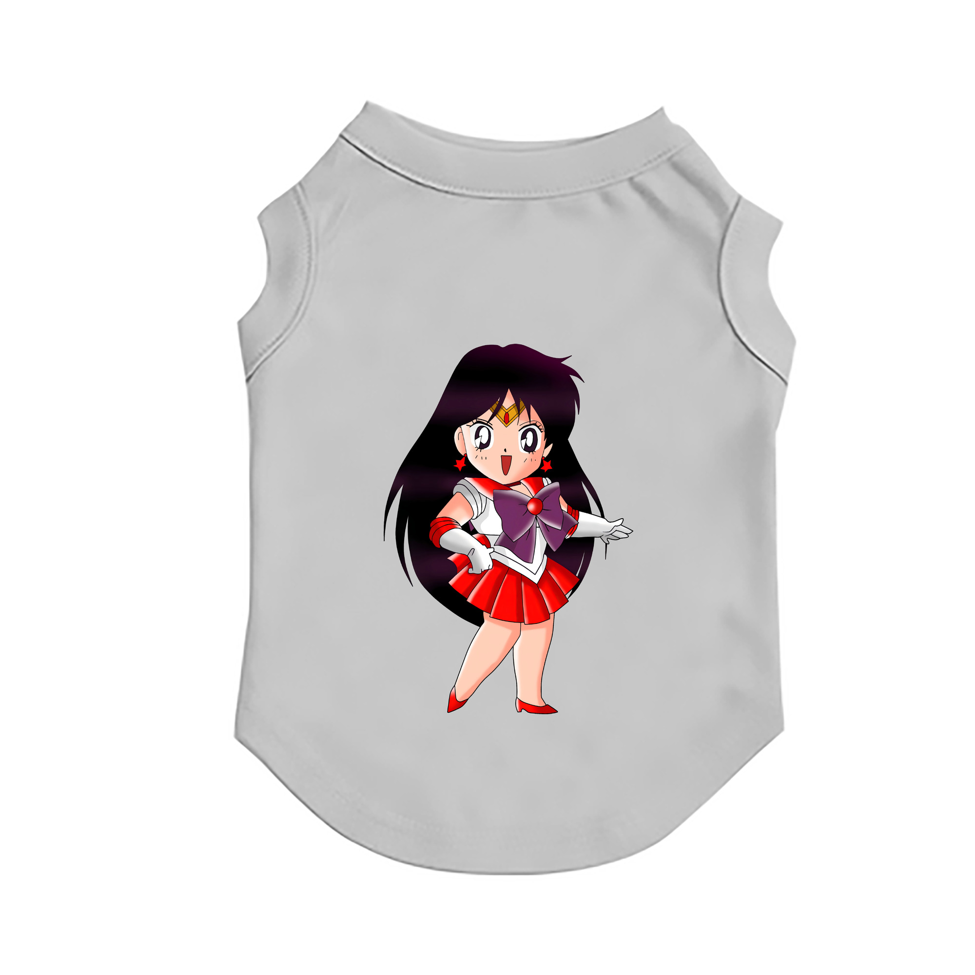 （画像用） 美少女戦士セーラームーン 火野レイ ひの レイ Sailor Moon Hino Rei （セーラーマーズ,Sailor Mars） ペット用ベスト