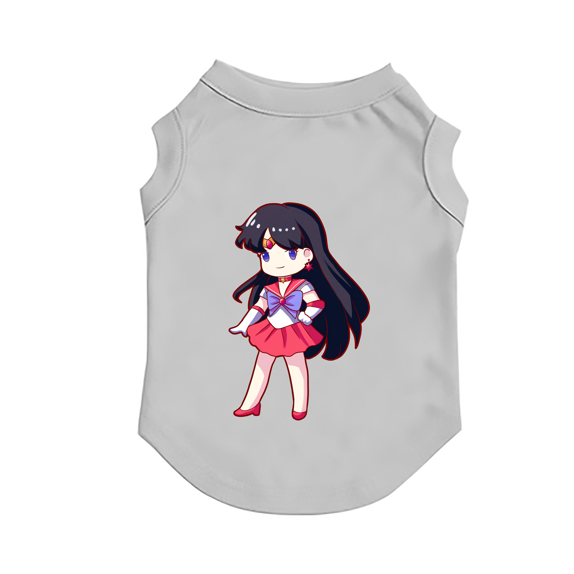 （画像用） 美少女戦士セーラームーン 火野レイ ひの レイ Sailor Moon Hino Rei （セーラーマーズ,Sailor Mars） ペット用ベスト