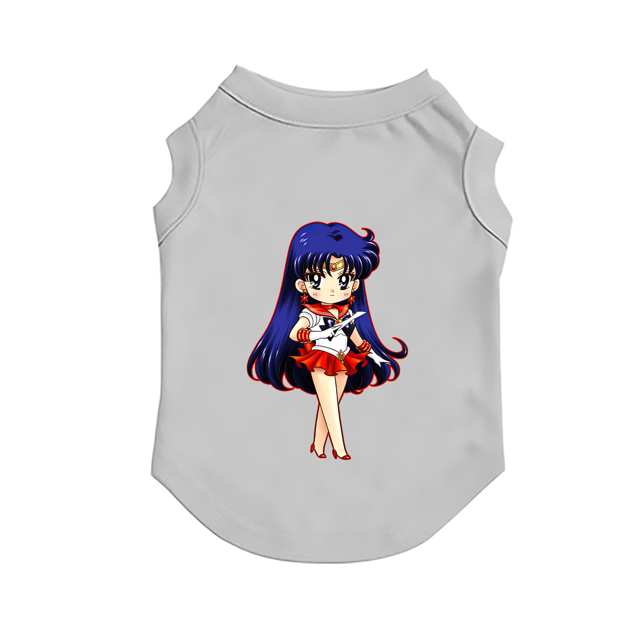 （画像用） 美少女戦士セーラームーン 火野レイ ひの レイ Sailor Moon Hino Rei （セーラーマーズ,Sailor Mars） ペット用ベスト