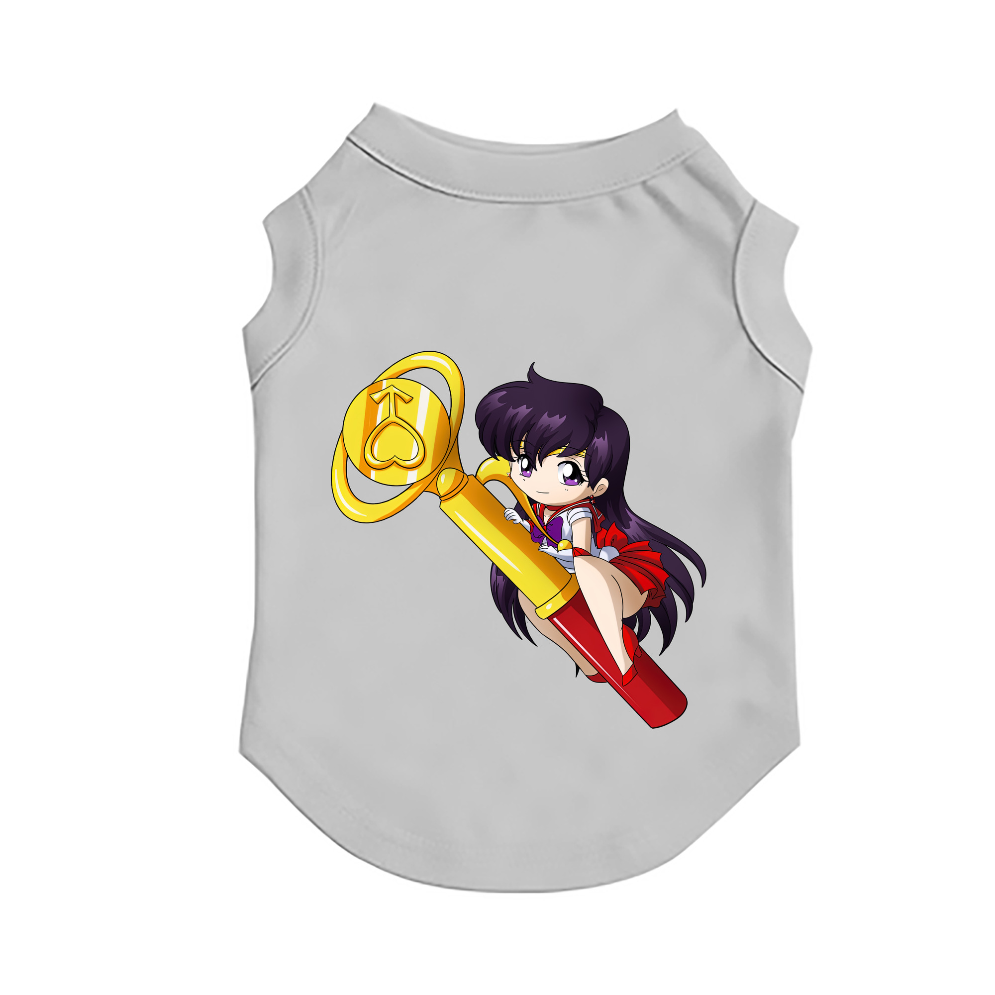 （画像用） 美少女戦士セーラームーン 火野レイ ひの レイ Sailor Moon Hino Rei （セーラーマーズ,Sailor Mars） ペット用ベスト
