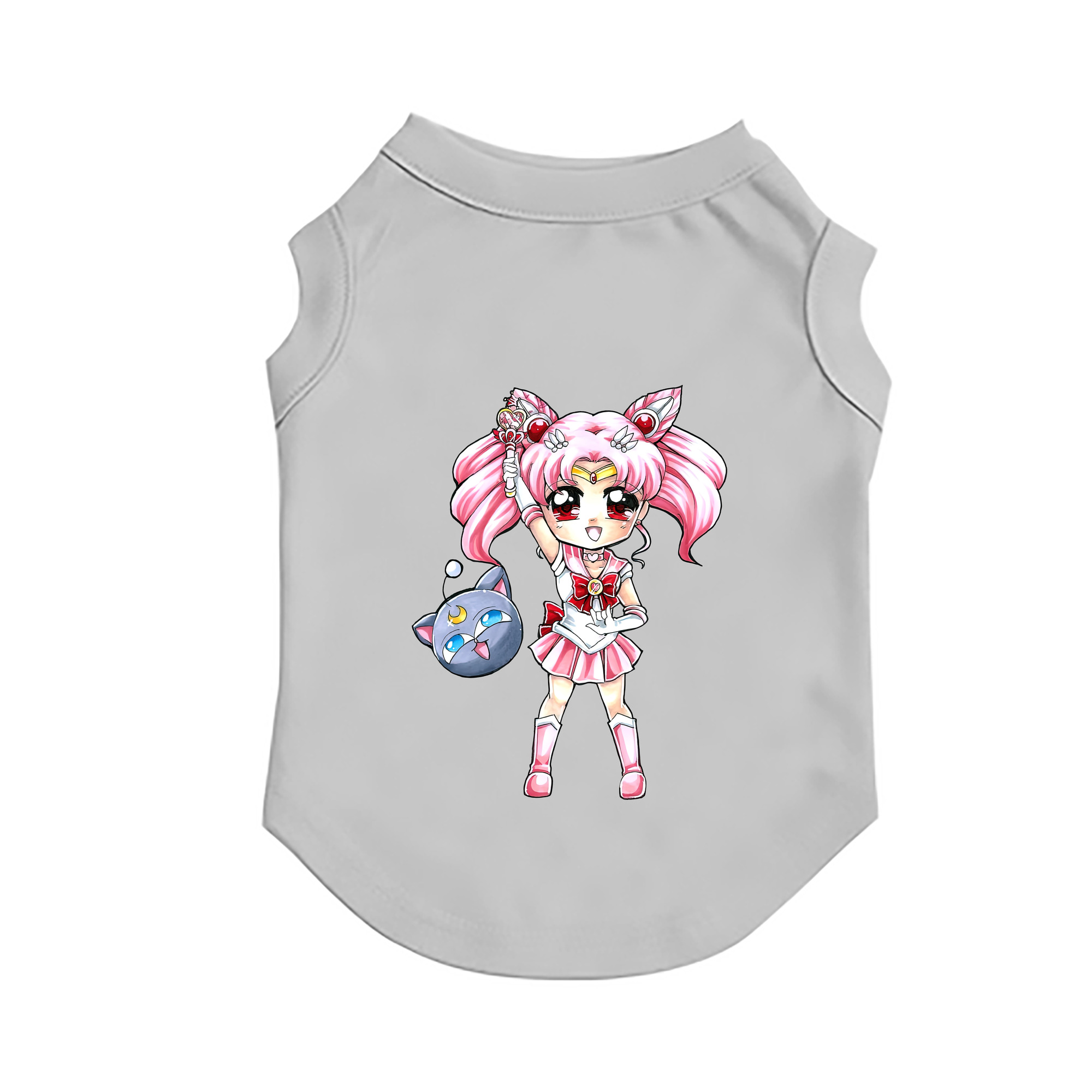 （画像用） 美少女戦士セーラームーン ちびうさ Sailor Moon Chibiusa Tsukino Usagi Small Lady Serenity ペット用ベスト