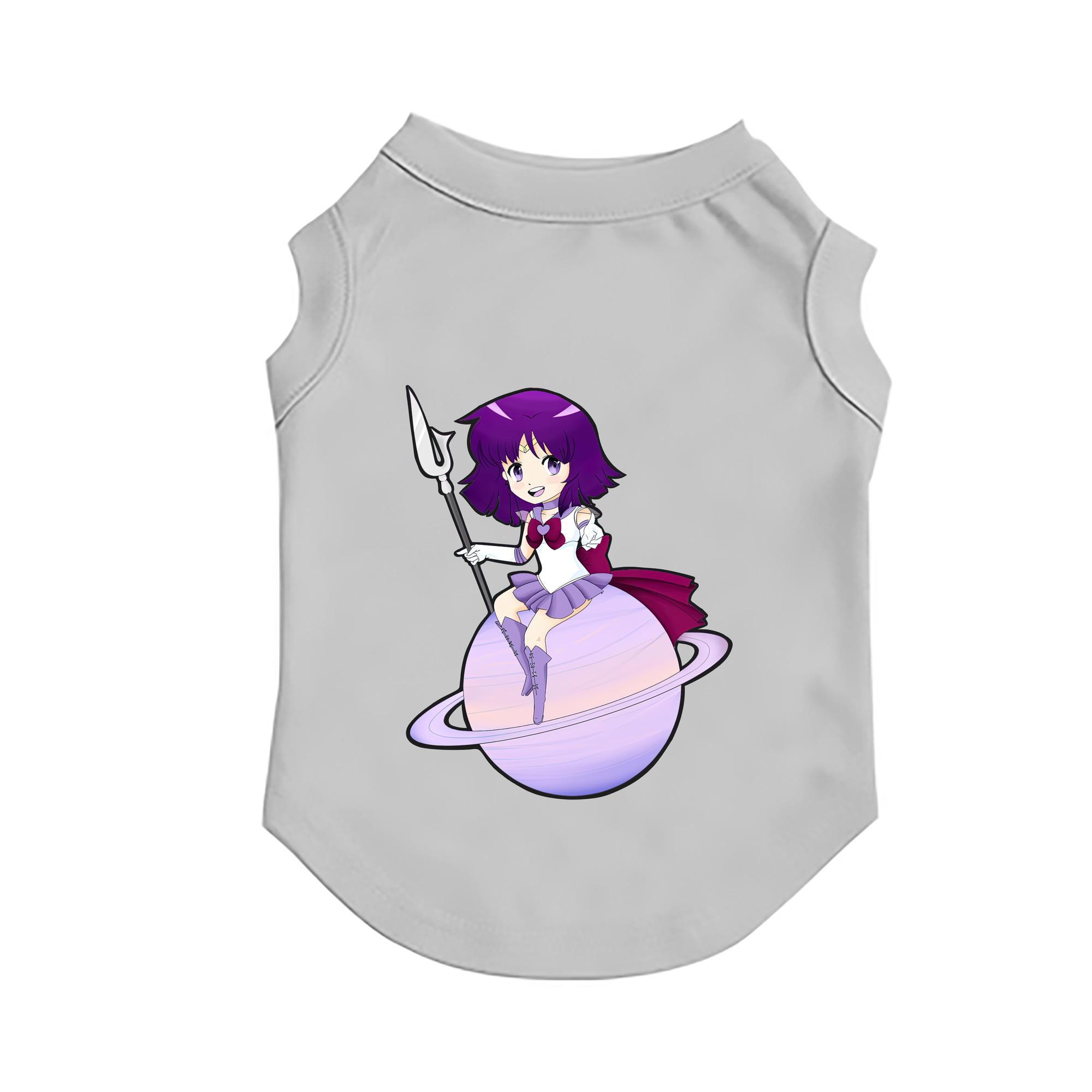 （画像用） 美少女戦士セーラームーン 土萠ほたる Sailor Moon Tomoe Hotaru （セーラーサターン；Sailor Saturn） ペット用ベスト