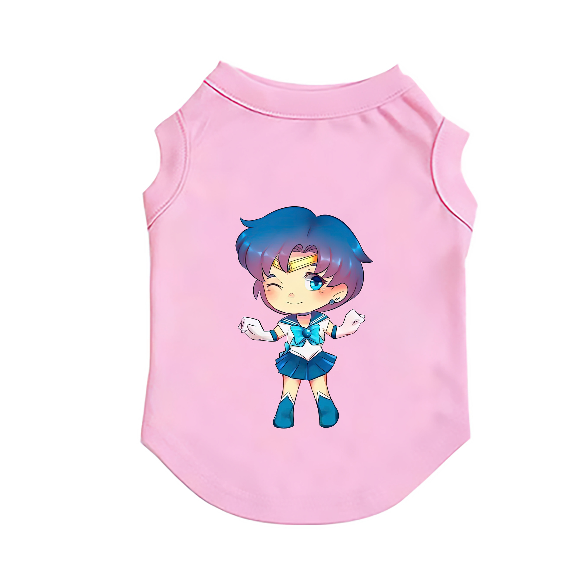 （画像用） 美少女戦士セーラームーン 水野 亜美 みずの あみ Sailor Moon Mizuno Ami ペット用ベスト
