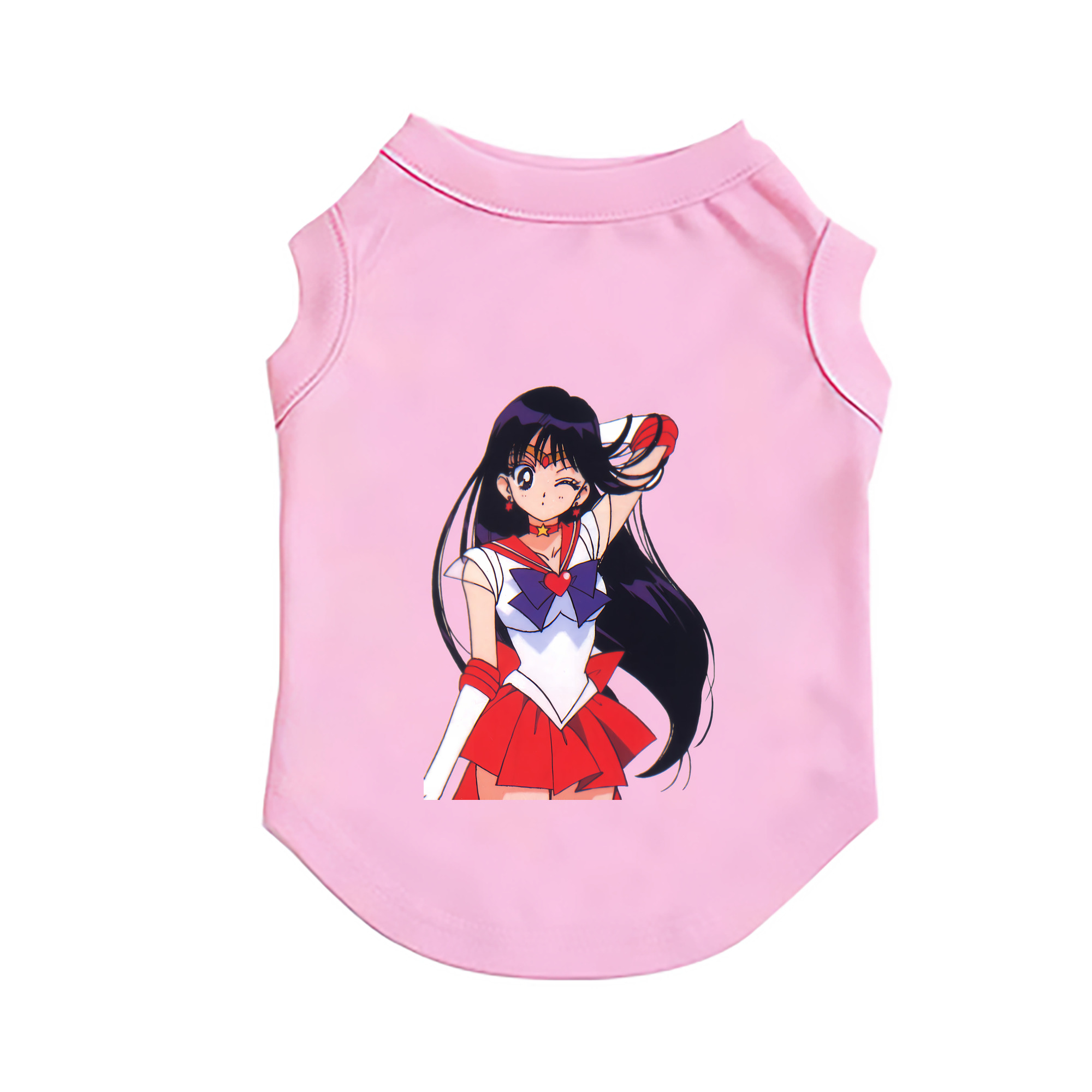 （画像用） 美少女戦士セーラームーン 火野レイ ひの レイ Sailor Moon Hino Rei （セーラーマーズ,Sailor Mars） ペット用ベスト