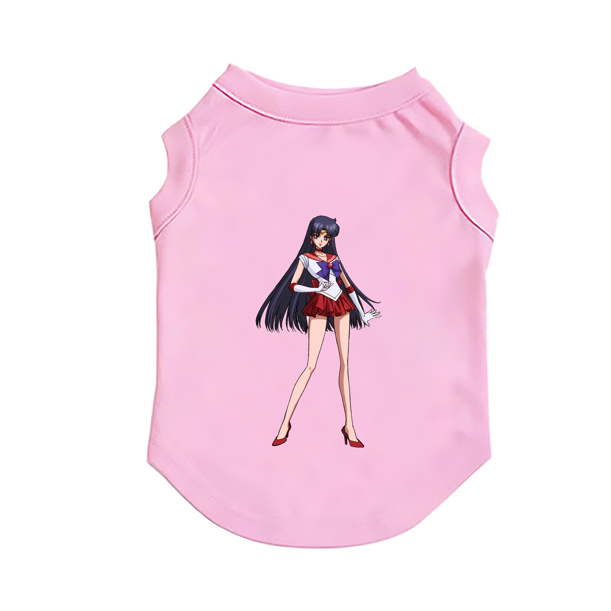 （画像用） 美少女戦士セーラームーン 火野レイ ひの レイ Sailor Moon Hino Rei （セーラーマーズ,Sailor Mars） ペット用ベスト