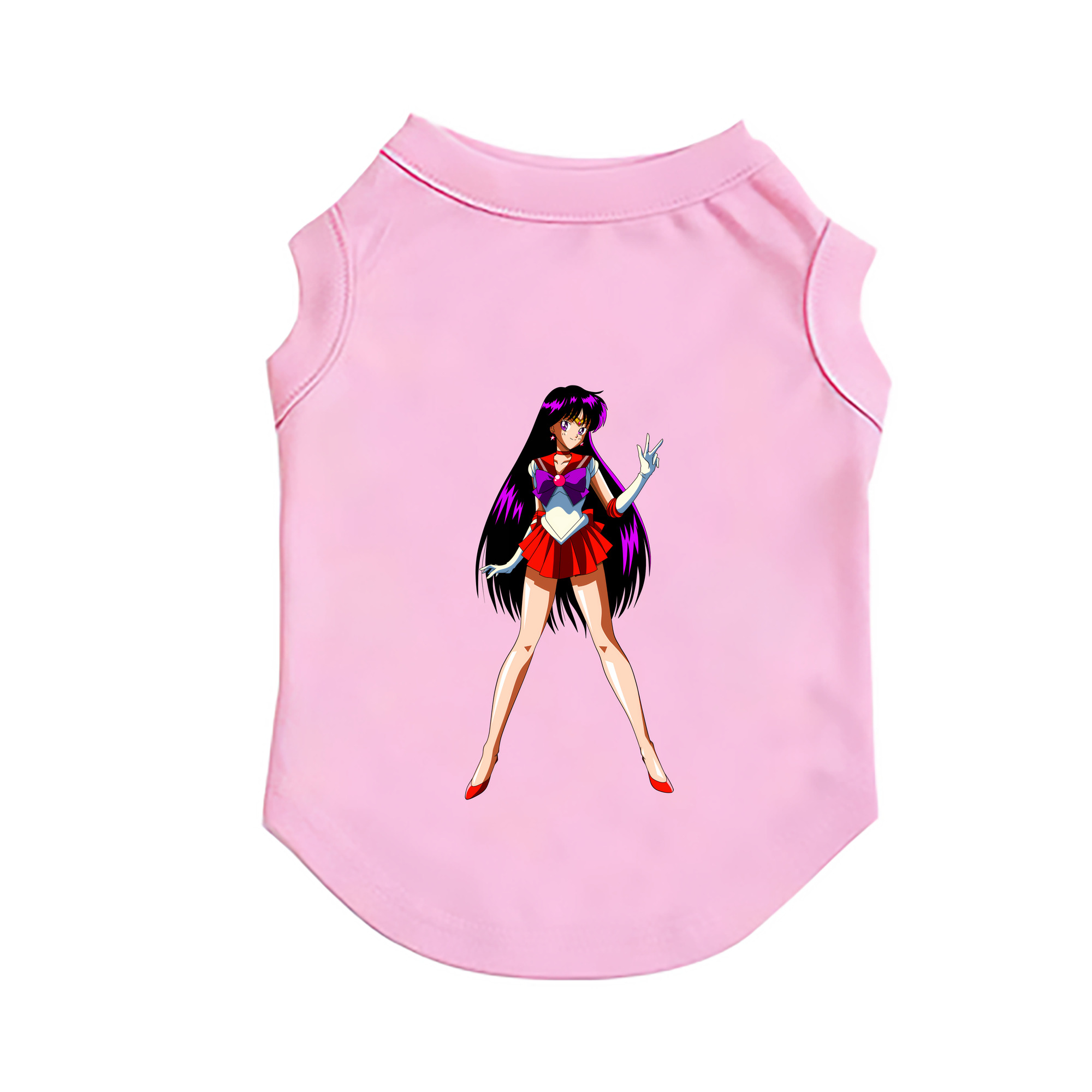 （画像用） 美少女戦士セーラームーン 火野レイ ひの レイ Sailor Moon Hino Rei （セーラーマーズ,Sailor Mars） ペット用ベスト